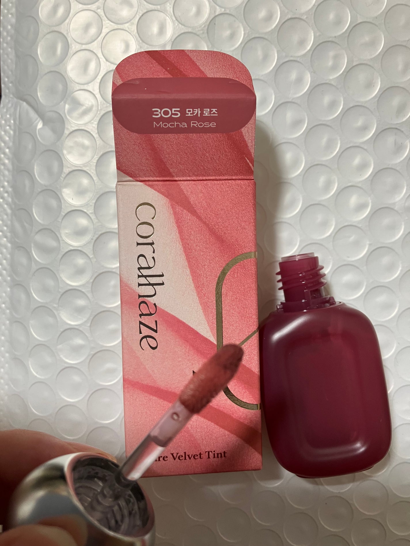 ベア ベルベット ティント/Coralhaze/リップティントを使ったクチコミ(1枚目)