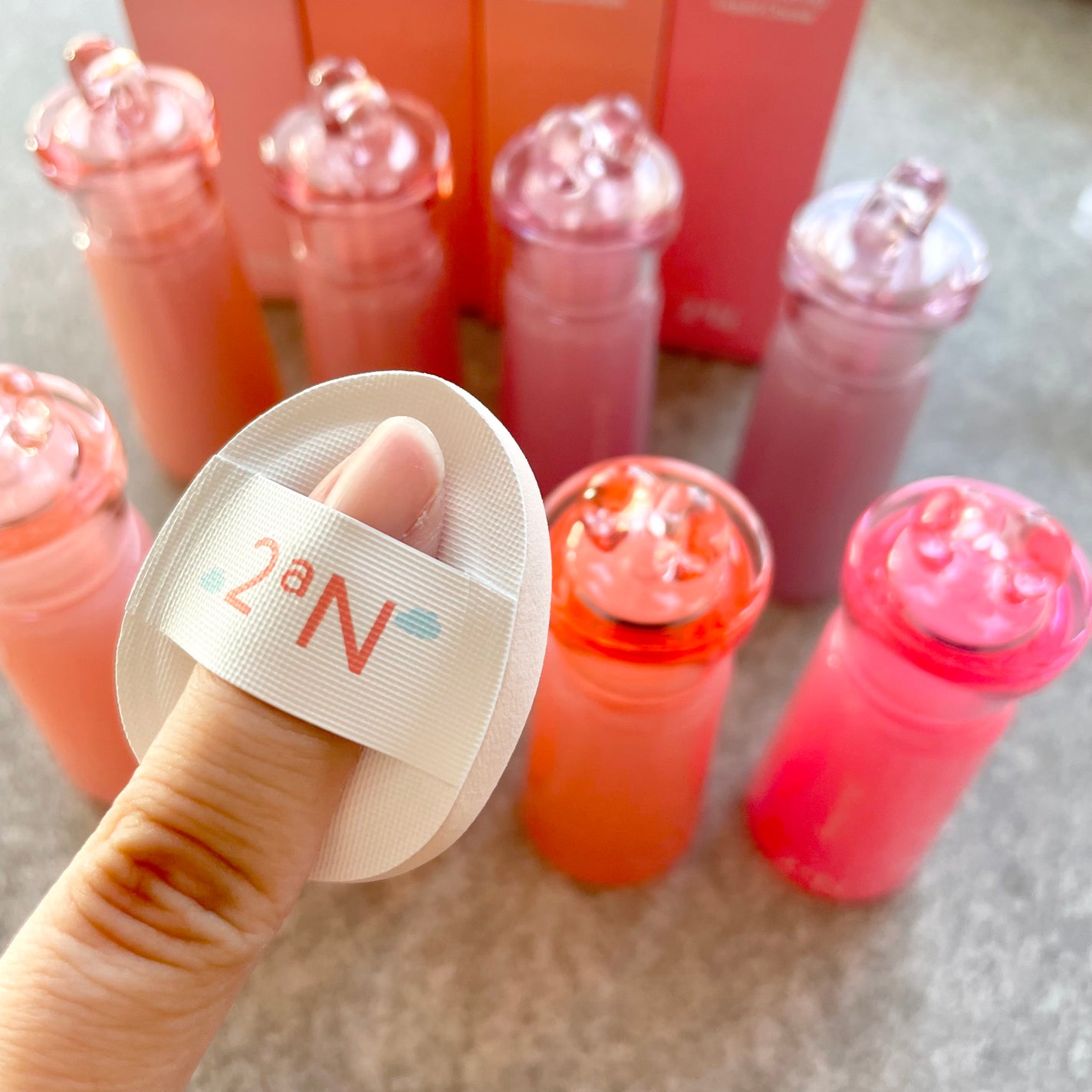 ハートウェアリングリキッドチーク/2aN/リキッドチークを使ったクチコミ(4枚目)