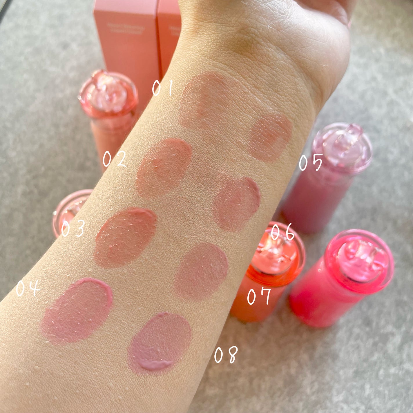 ハートウェアリングリキッドチーク/2aN/リキッドチークを使ったクチコミ(3枚目)