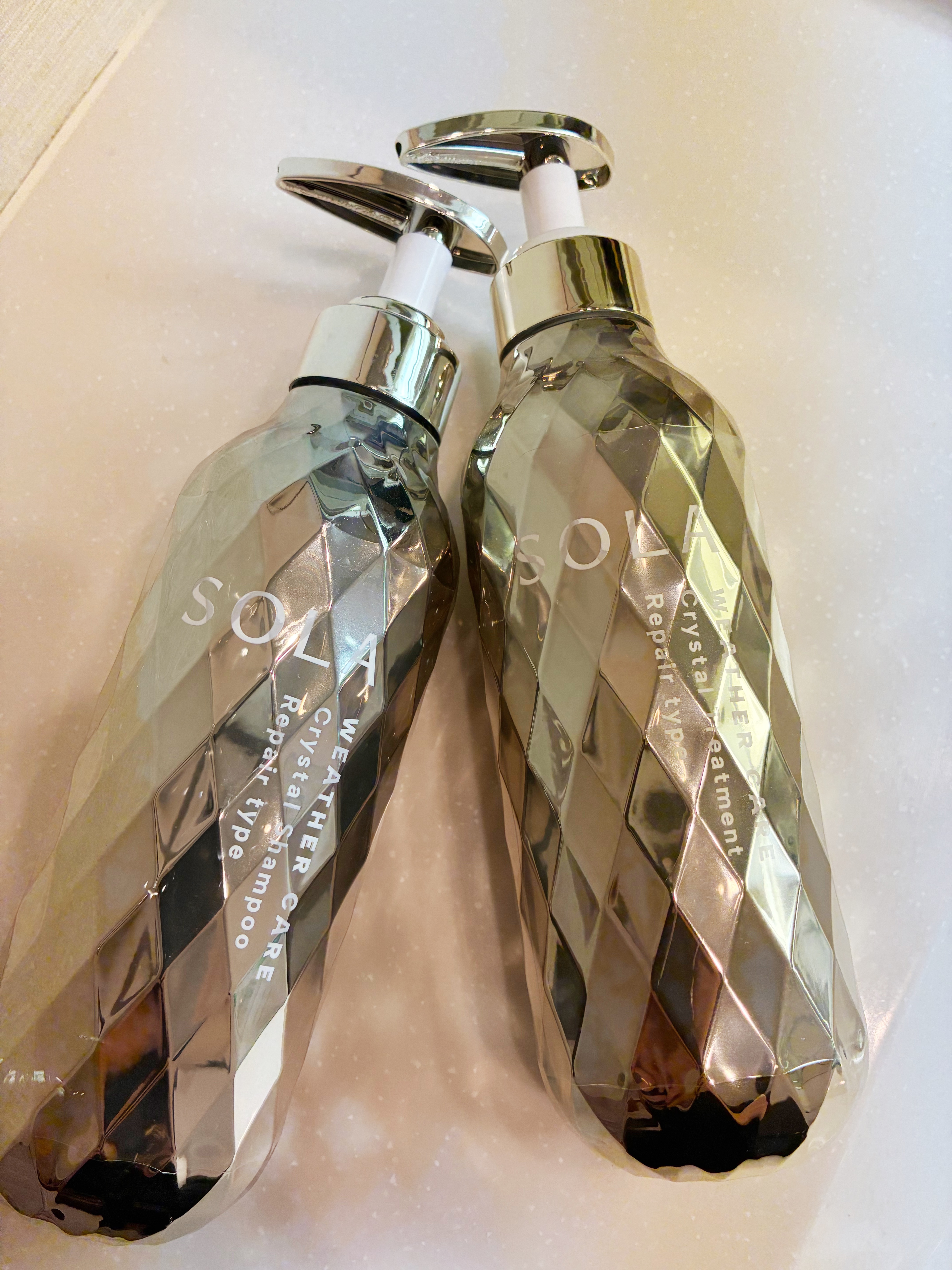 ソラ ウェザーケア クリスタル シャンプー/ヘアトリートメント リペアタイプ/SOLA WEATHER CARE/市販シャンプーを使ったクチコミ（1枚目）