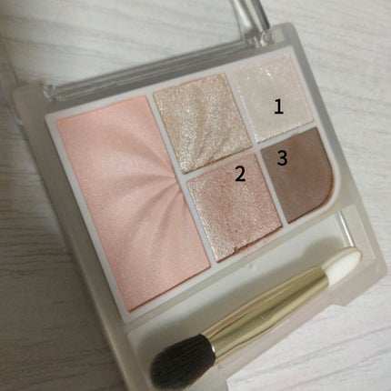 フェイスアイパレット/CEZANNE/アイシャドウを使ったクチコミ(2枚目)