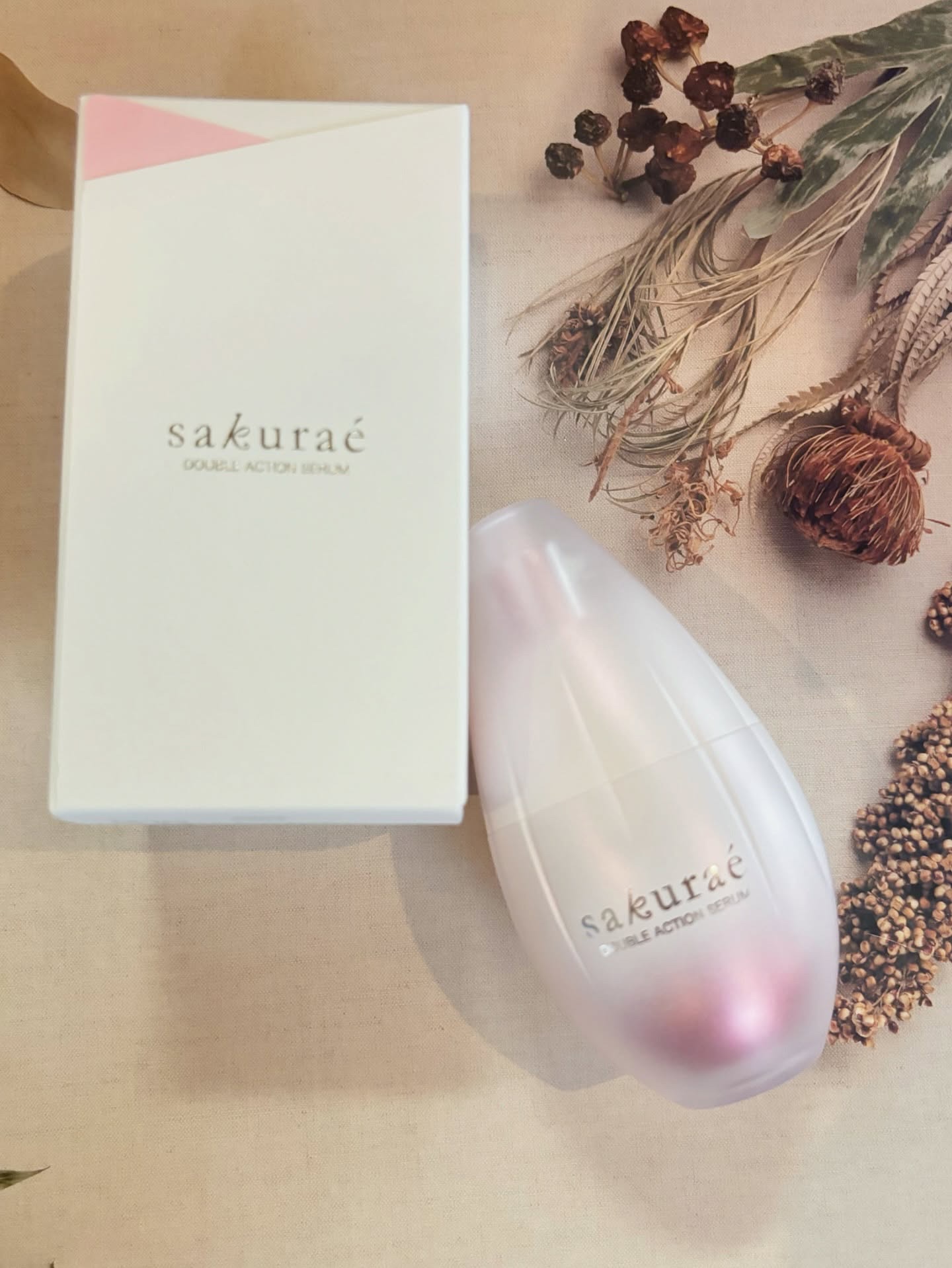  ダブルアクションセラム/サクラエ（sakuraé）/美容液を使ったクチコミ（3枚目）