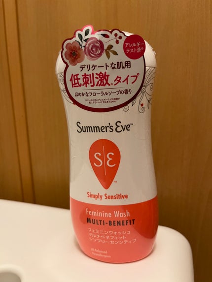 フェミニンウォッシュ マルチベネフィット シンプリーセンシティブ/Summer's Eve(サマーズイブ)/デリケートゾーンケアを使ったクチコミ(1枚目)