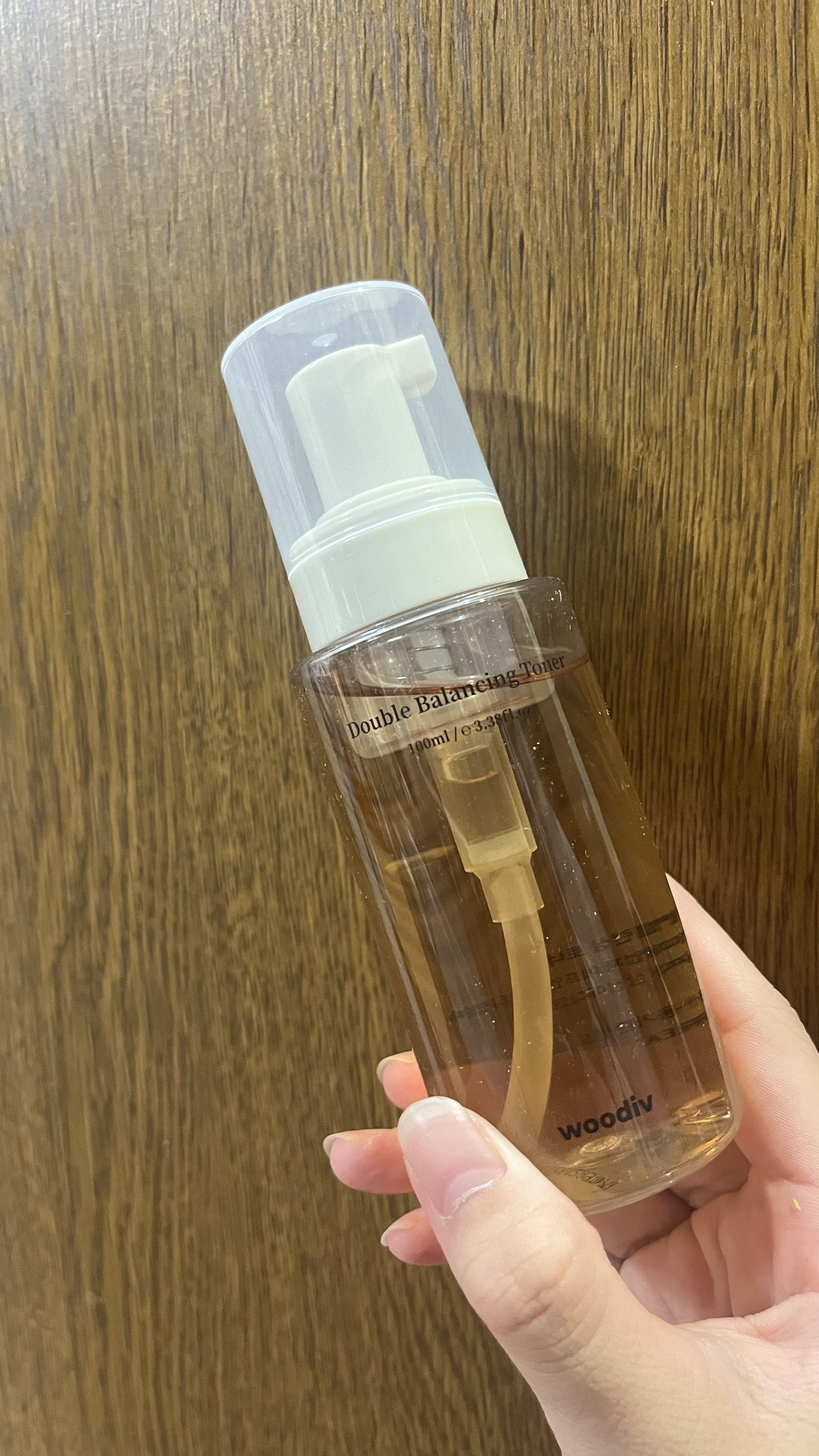 ダブルバランシングトナー/woodiv/頭皮ローションを使ったクチコミ（1枚目）