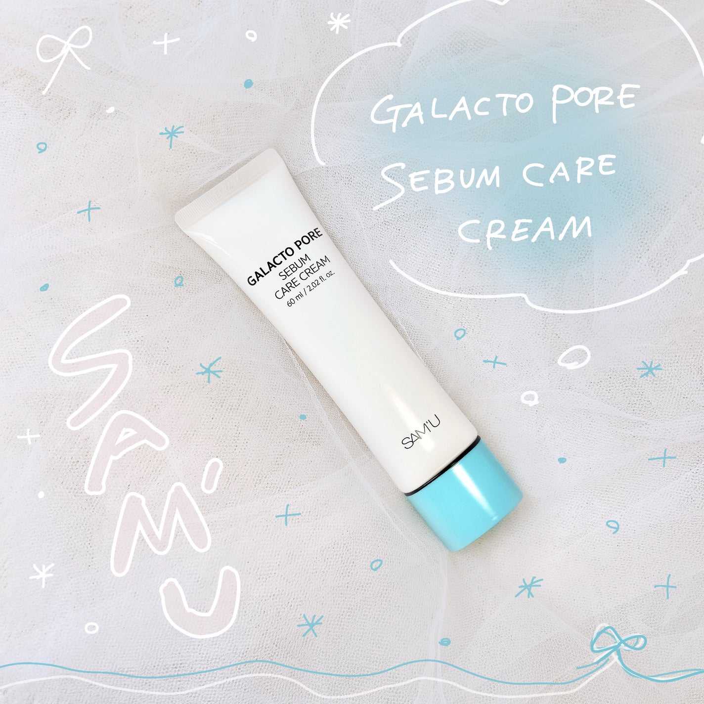 ガラクトポアセバムケアクリーム/SAM'U/フェイスクリームを使ったクチコミ(1枚目)