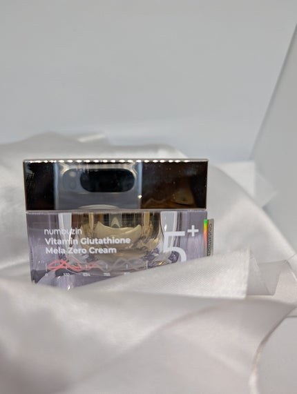 5番 白玉グルタチオンCメラゼロクリーム/numbuzin/フェイスクリームを使ったクチコミ(2枚目)