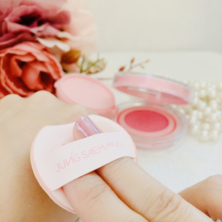 アーティストクッションブラッシュ/JUNG SAEM MOOL/リキッドチークを使ったクチコミ（3枚目）