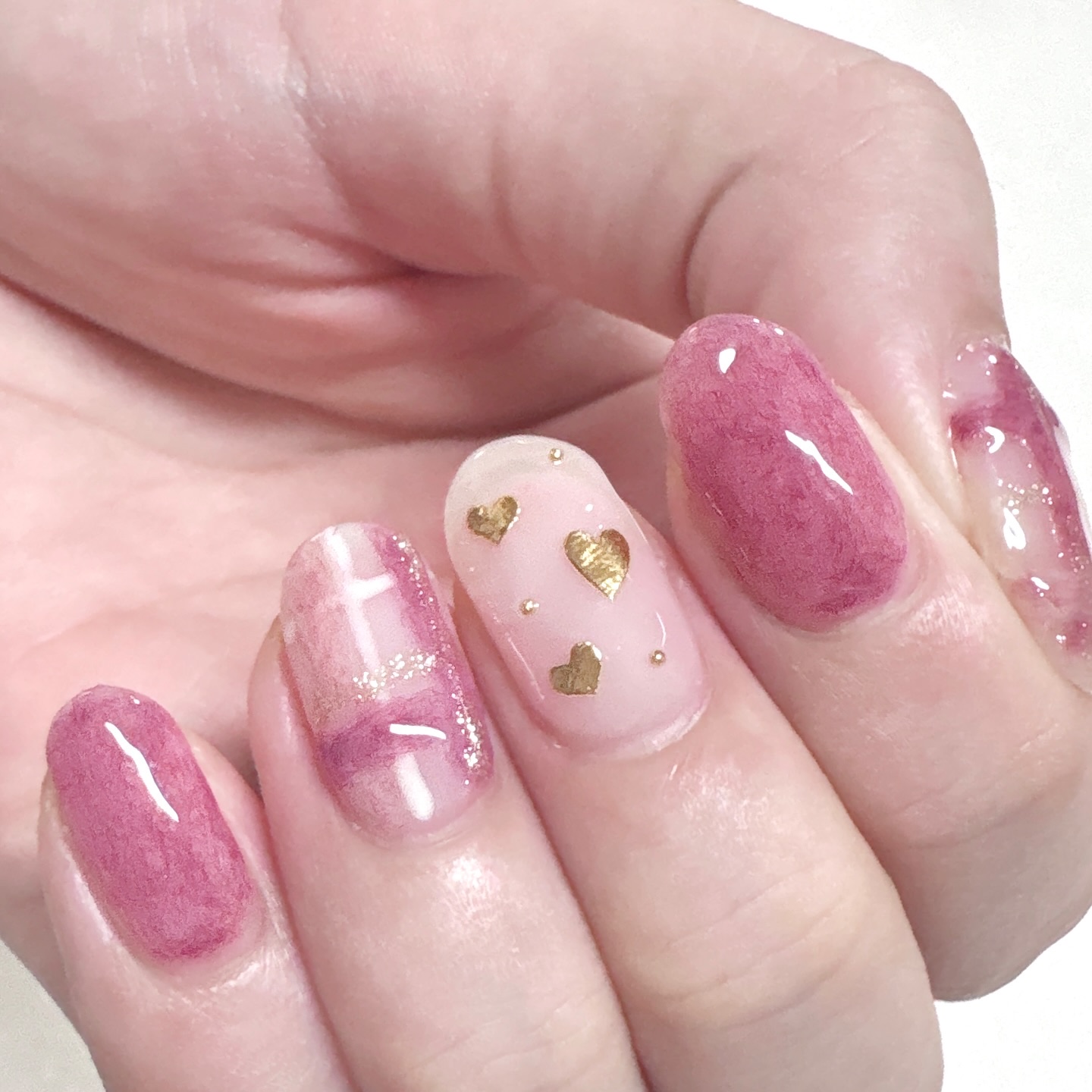 ネイルシール/セリア/ネイルシールを使ったクチコミ（2枚目）