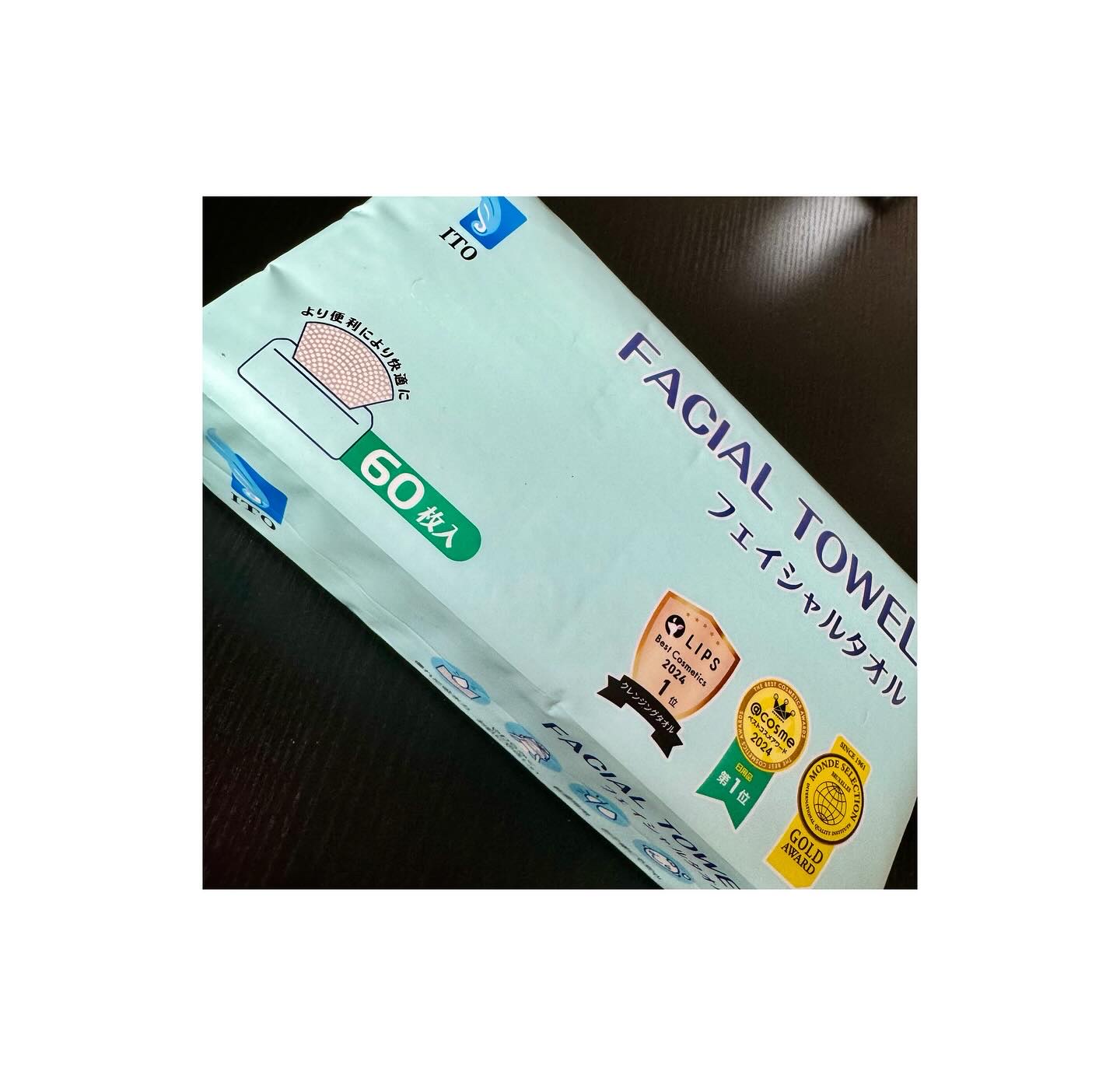 ITOフェイシャルタオル/ITO/クレンジングタオルを使ったクチコミ（1枚目）