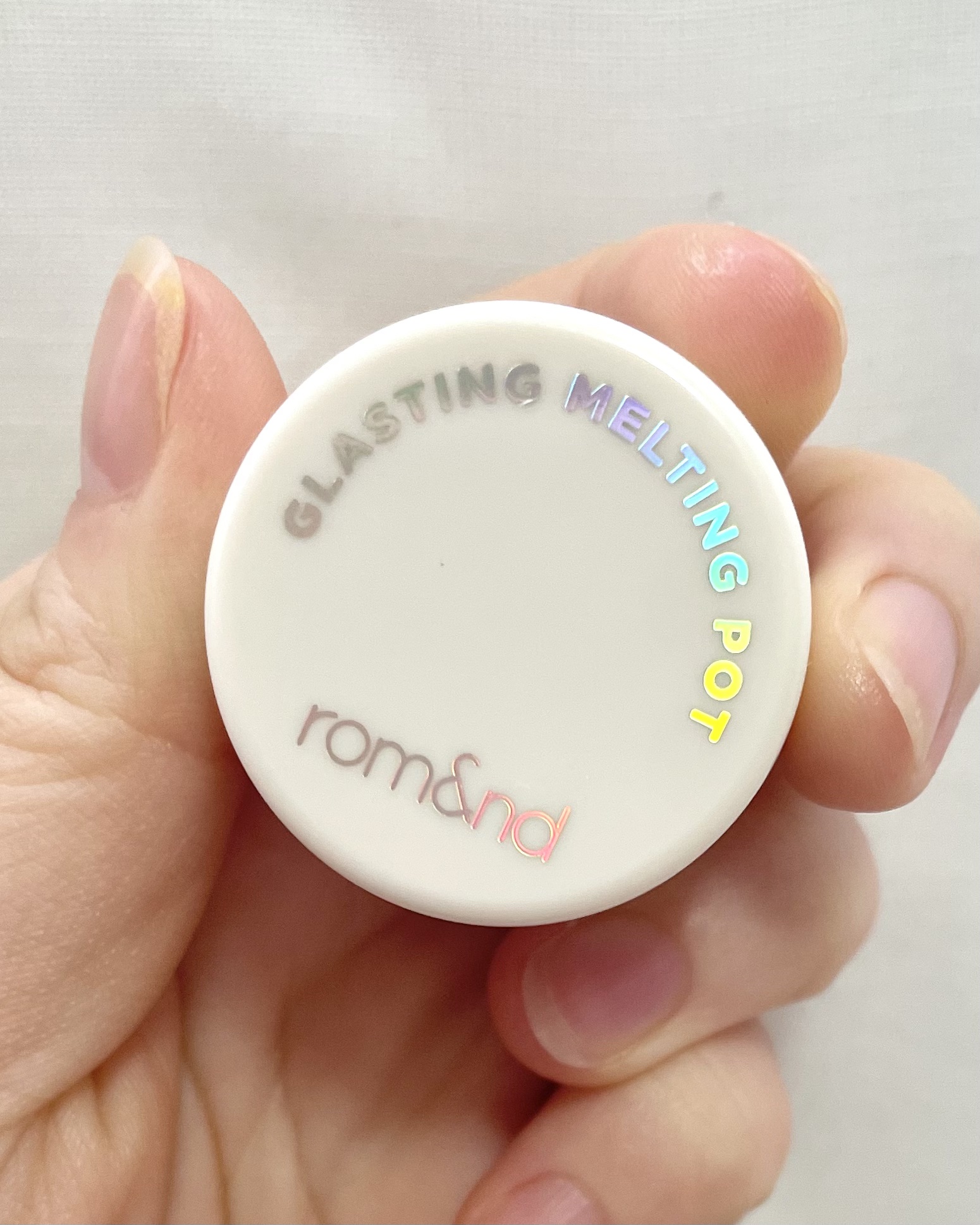 グラスティングメルティングポット/rom&nd/リップグロスを使ったクチコミ（3枚目）