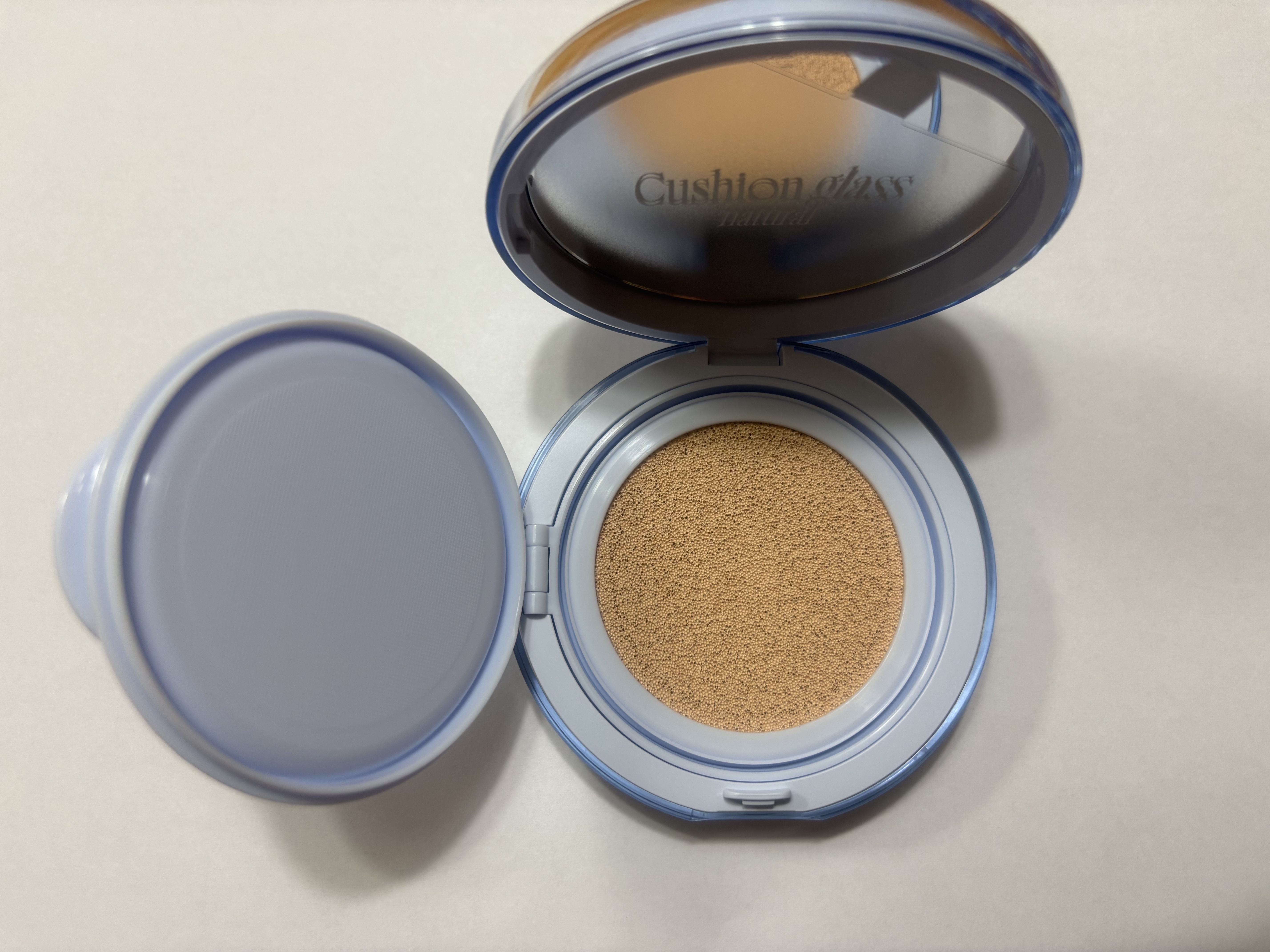 フィー クッションガラス ナチュラル 00 クリアガラス/fwee/クッションファンデーションを使ったクチコミ（2枚目）