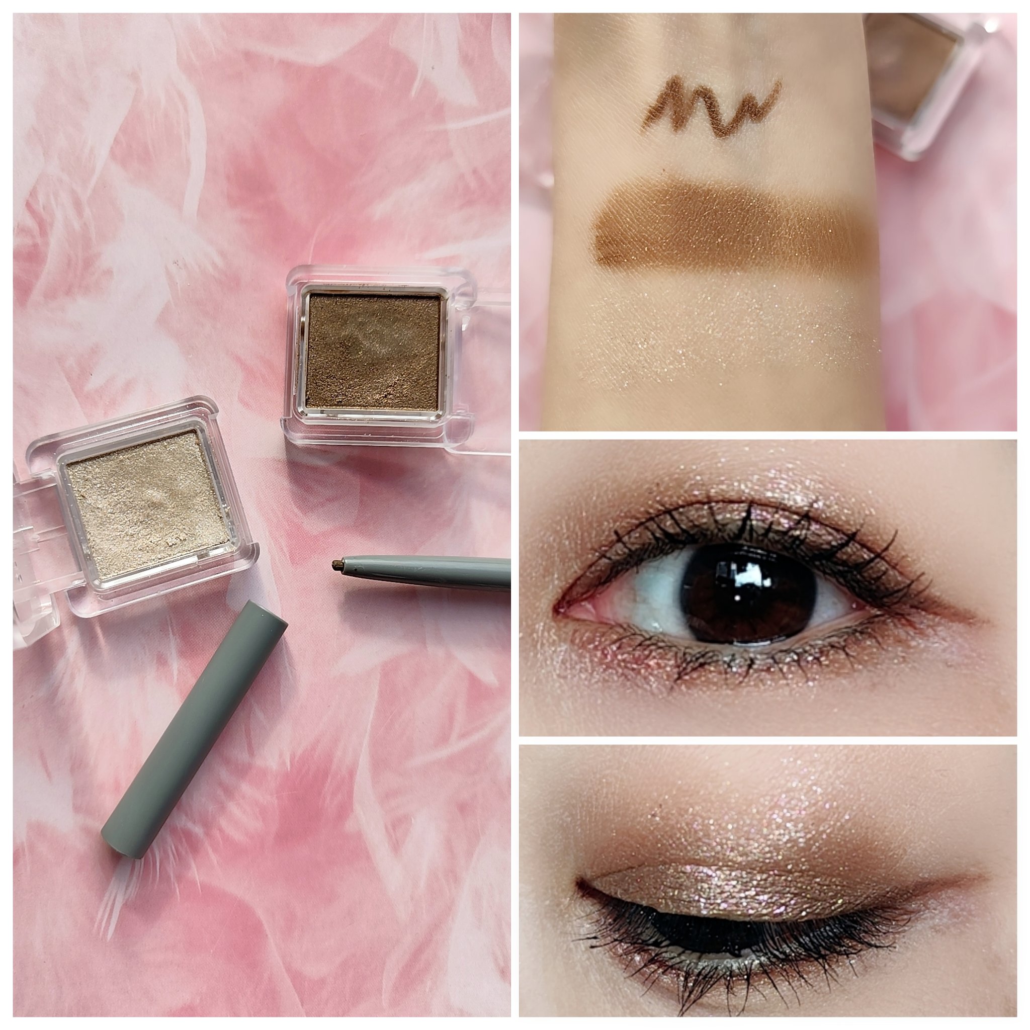 シングル カラー アイシャドウ/ちふれ/単色アイシャドウを使ったクチコミ（3枚目）