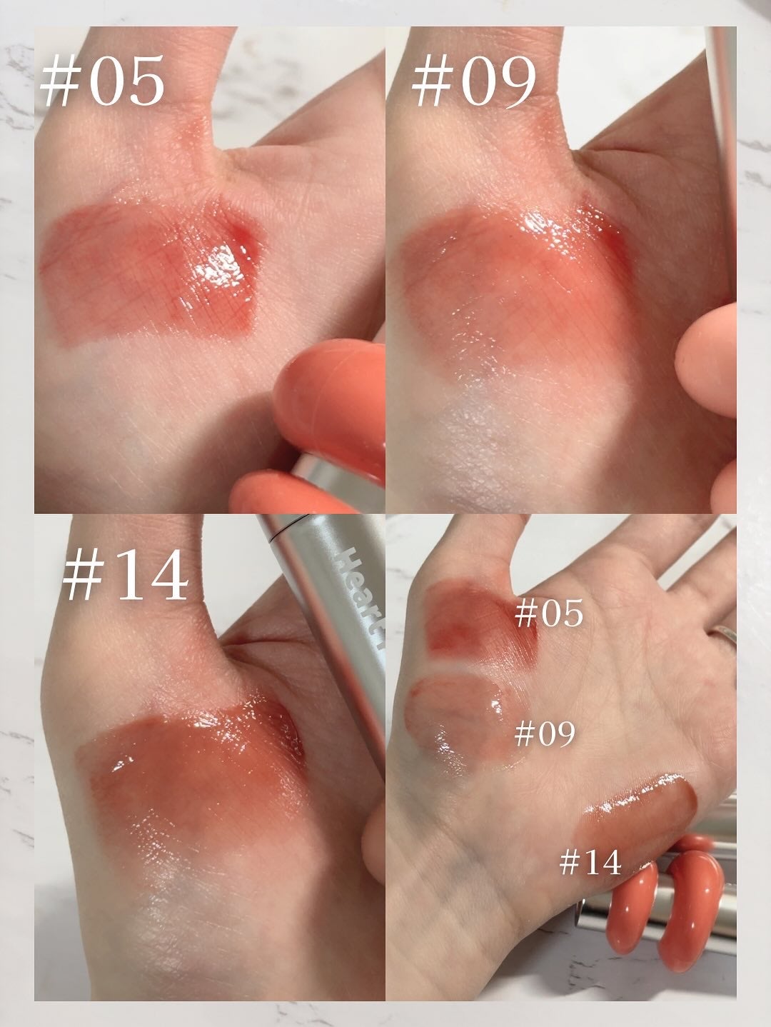 ドットオンムードワンウェイグロイティント/Heart Percent/リップティントを使ったクチコミ(3枚目)