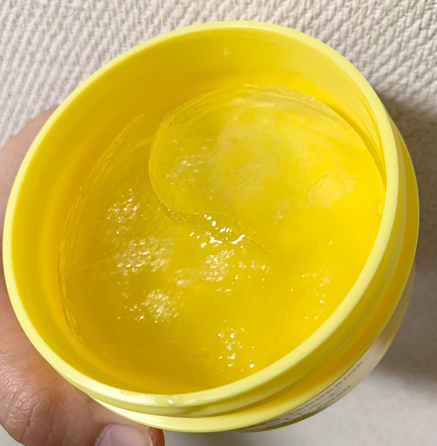 グリーンタンジェリン ビタC アイジェルパッチ/goodal/アイケア・アイクリームを使ったクチコミ(2枚目)