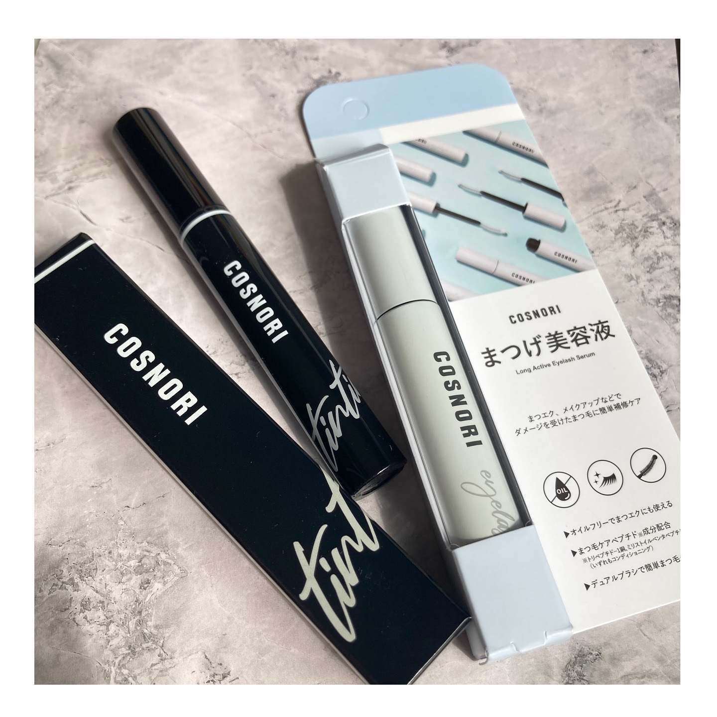 ロングアクティブアイラッシュセラム/COSNORI/まつげ美容液を使ったクチコミ（1枚目）