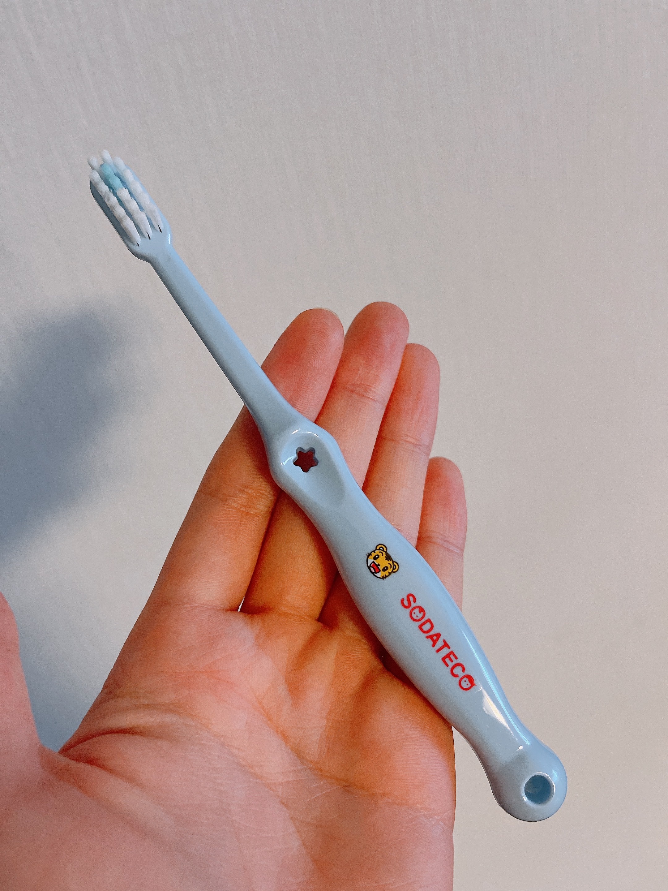 ソダテコこどもハブラシ/サンスター/歯ブラシを使ったクチコミ（2枚目）