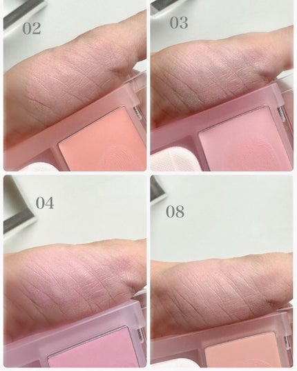 ティンテッドミルククリームブラッシュ /HOLIKA HOLIKA/ジェル・クリームチークを使ったクチコミ(2枚目)