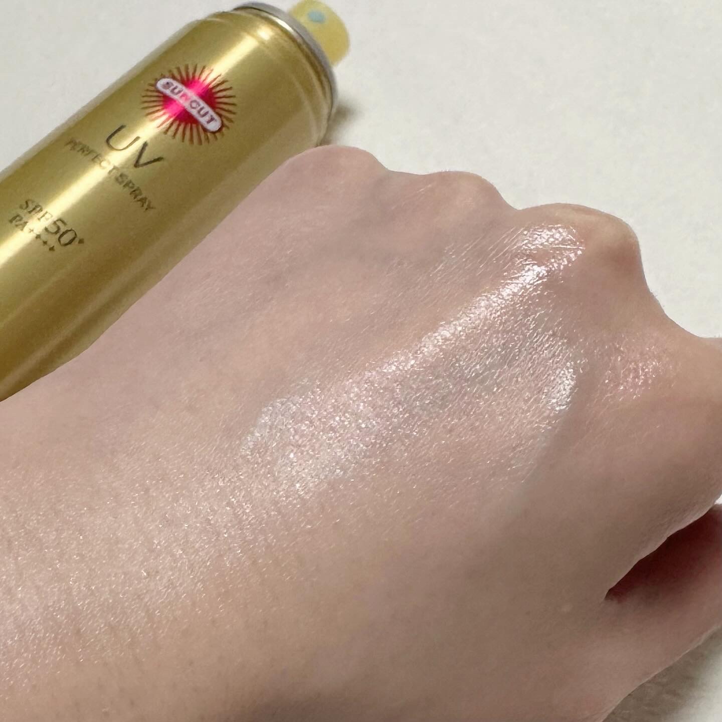 サンカットR パーフェクトUV スプレー/サンカット®/日焼け止めミスト・スプレーを使ったクチコミ（3枚目）
