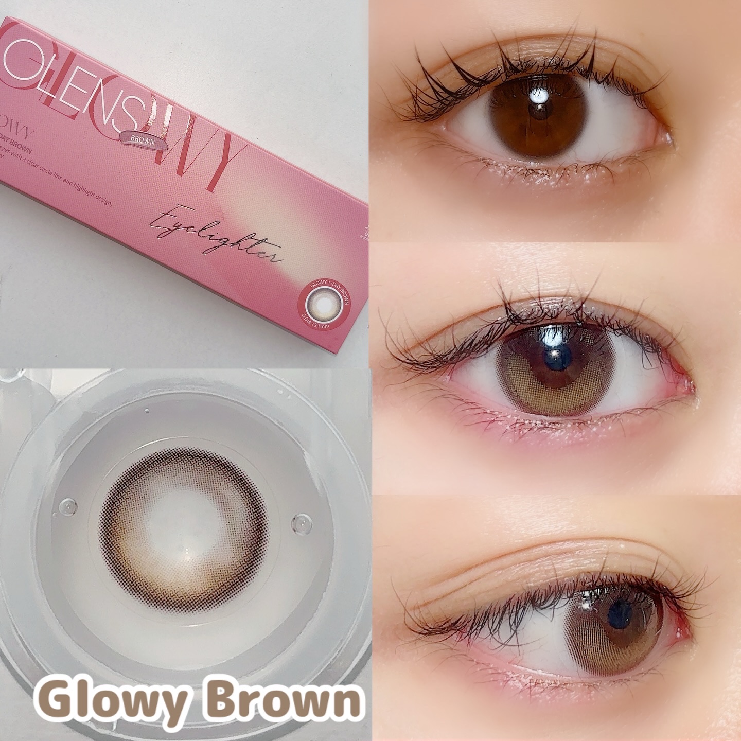 ビッグ グローイ 1Month/OLENS/１ヶ月（１MONTH）カラコンを使ったクチコミ（3枚目）