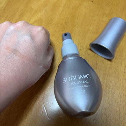 アデノバイタル スカルプ パワーショット/サブリミック/頭皮ローションを使ったクチコミ(4枚目)