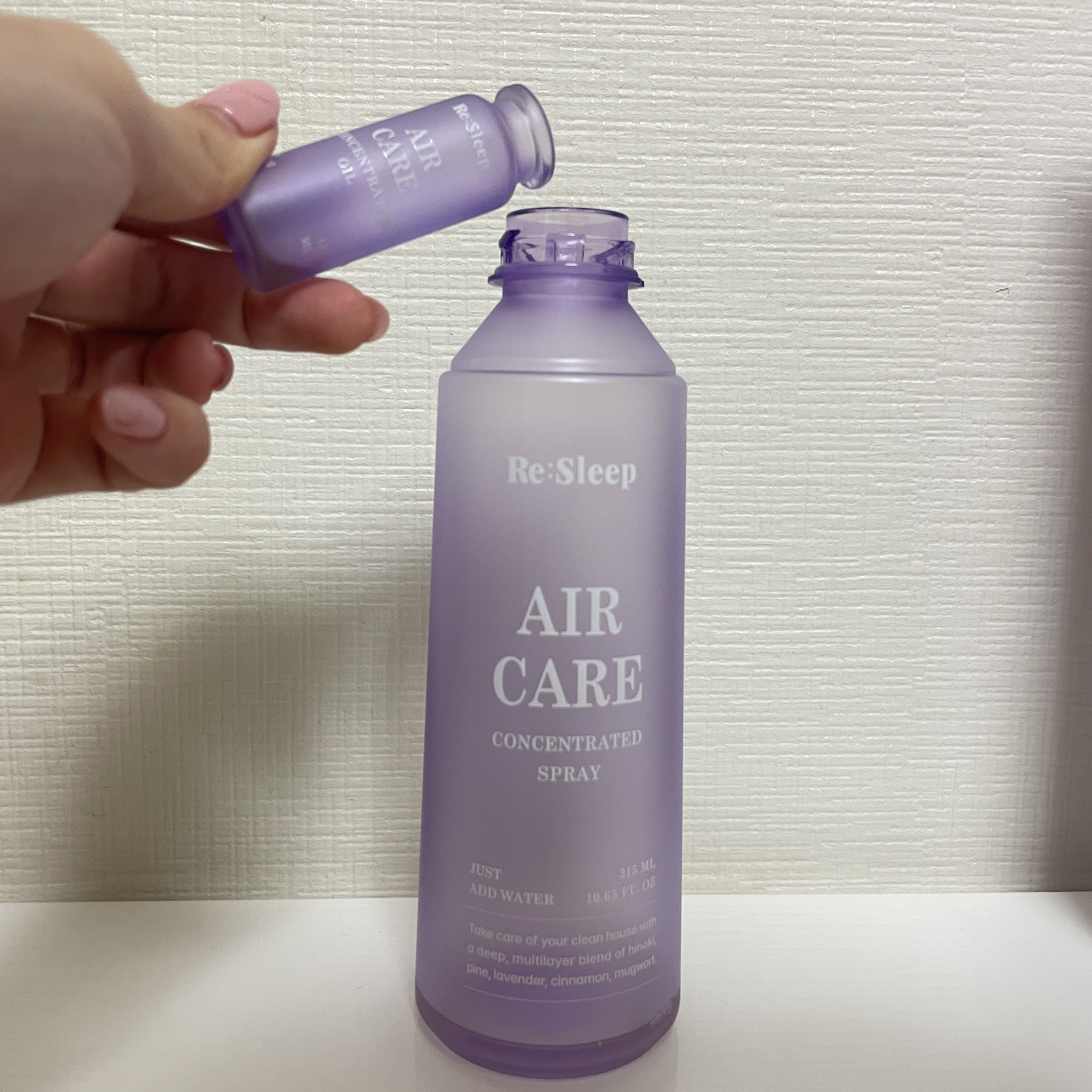 エアー ケア スプレー/Re:Sleep/ルームフレグランスを使ったクチコミ（3枚目）