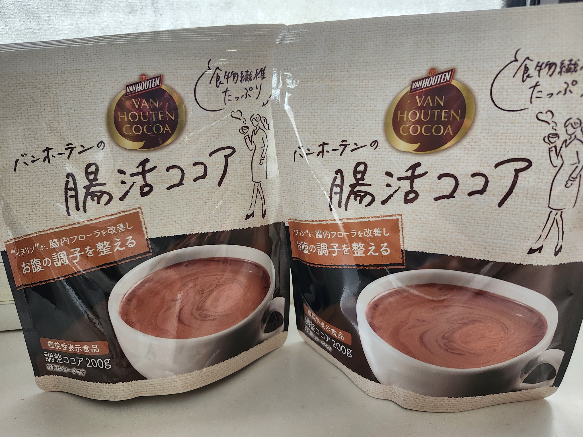 【スーパーとネット購入品】

腸活っていろいろ試してきたけれど
なんか効果出ずに続かずにきて

腸活ココア

と出会いました。

水溶性食物繊維をとるべきなのはわかってて
水分も必要なのがわかってて
両方とれるじゃん！と

わくわくして2袋