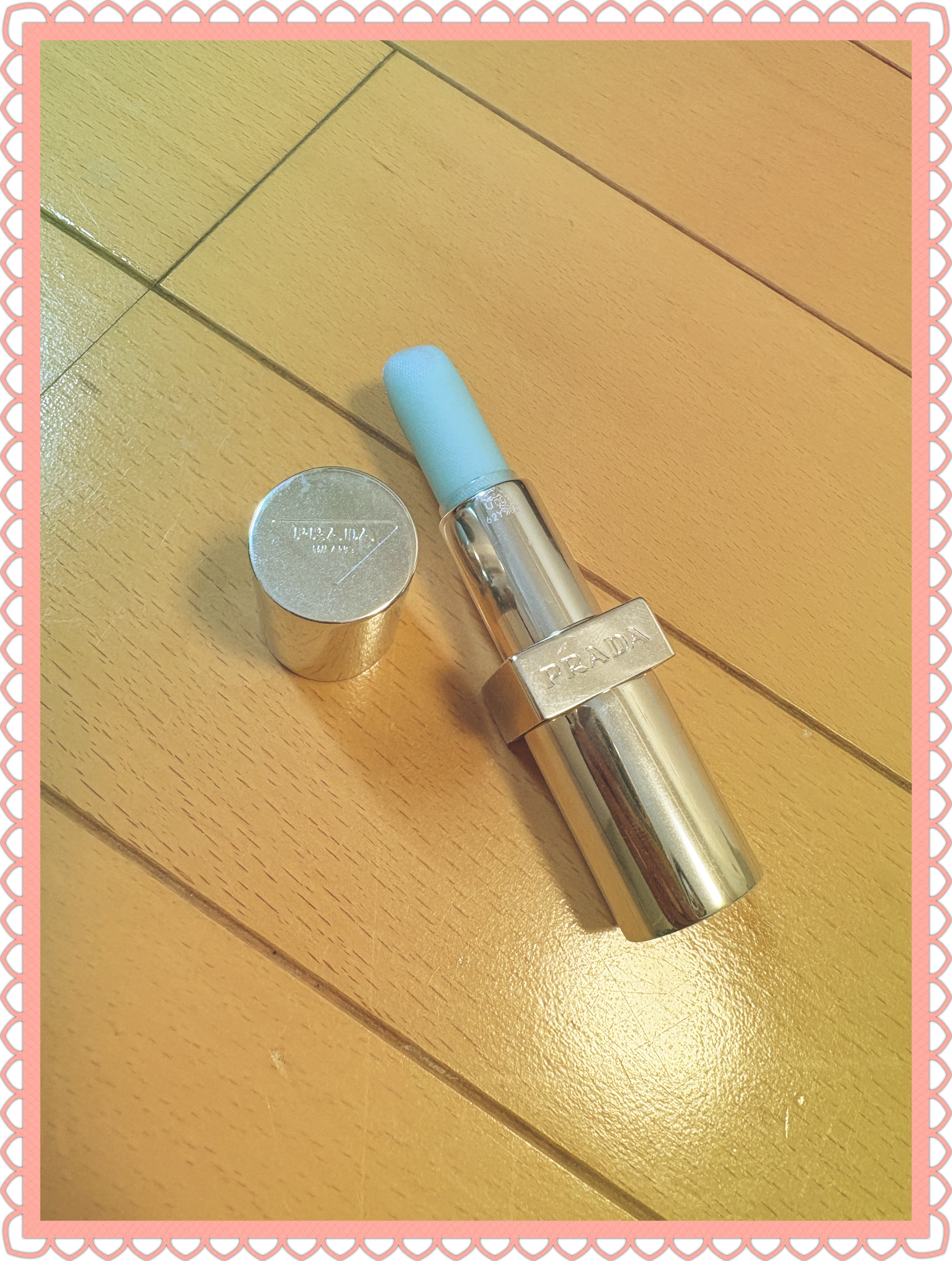 リップ バーム ブラッシング ケア/PRADA BEAUTY/リップバームを使ったクチコミ（1枚目）