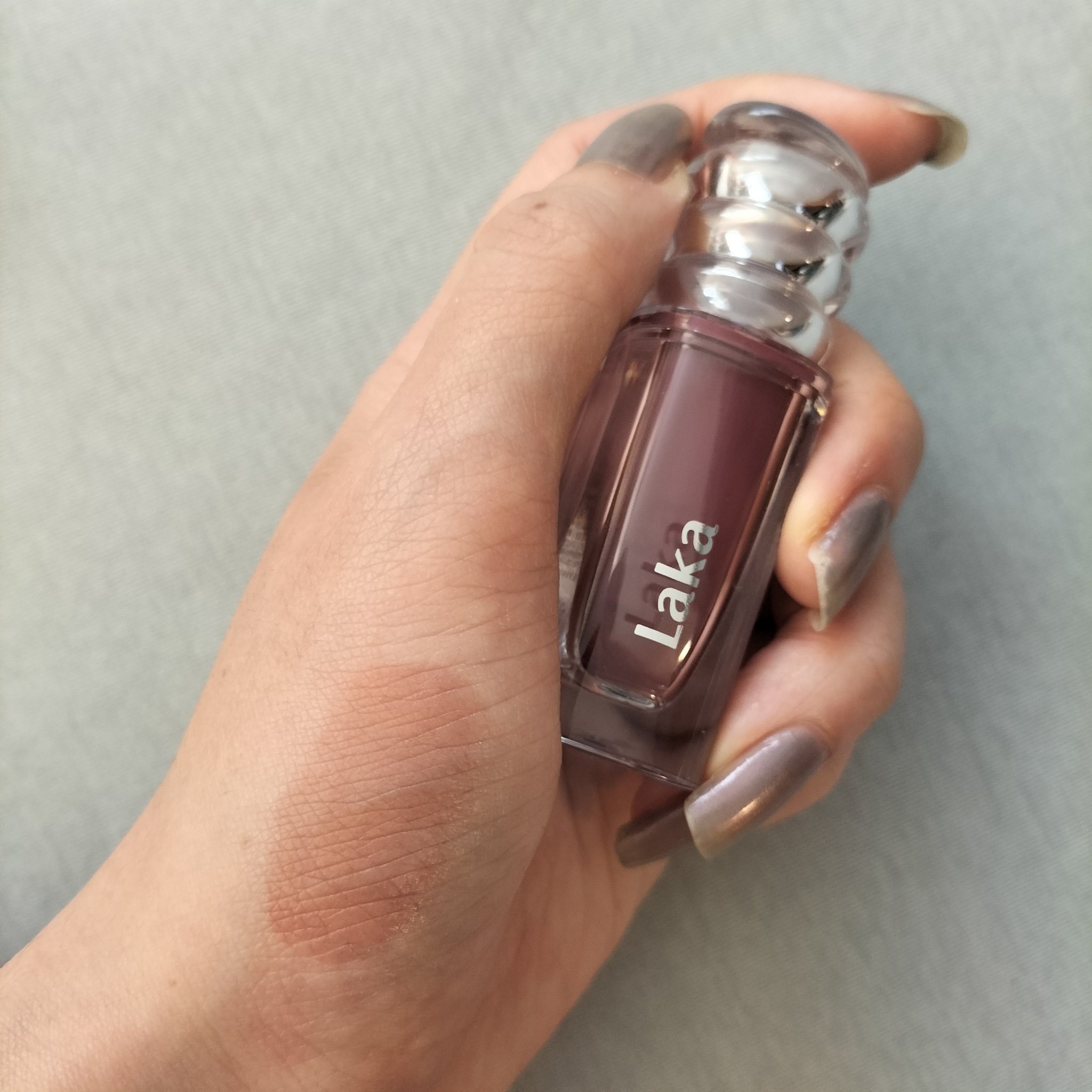 ラカ　マキシグレイヤーティント/Laka/リップティントを使ったクチコミ（3枚目）