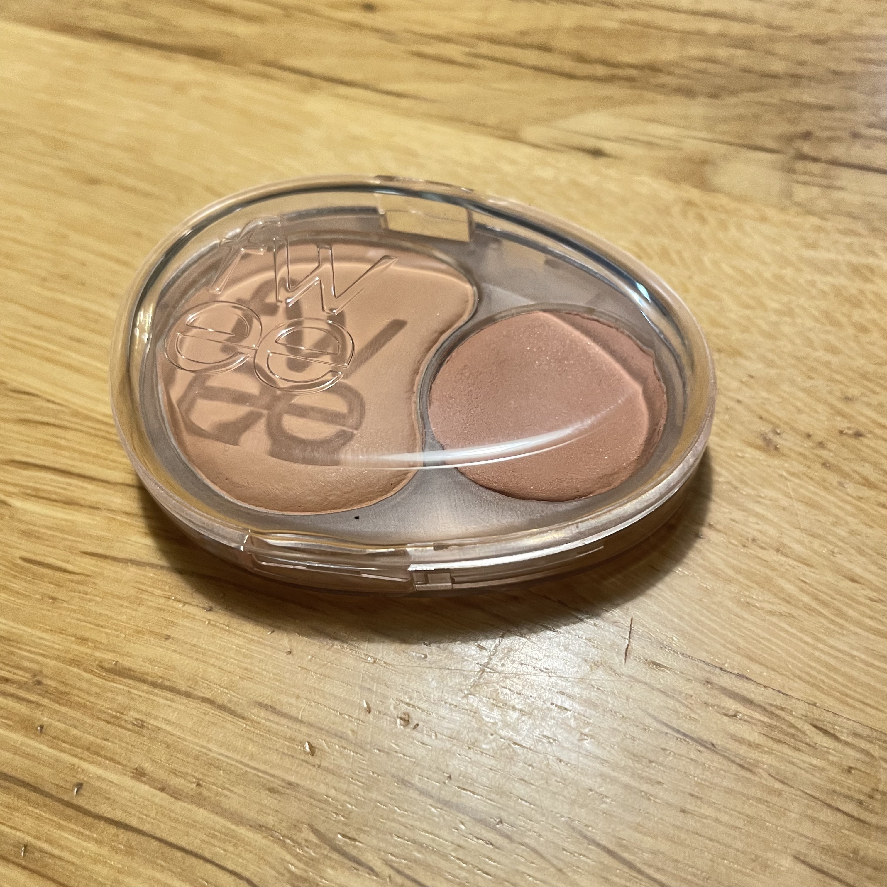 デュアルチークメロウ ND02 ダウンテンポ/fwee/ジェル・クリームチークを使ったクチコミ（1枚目）