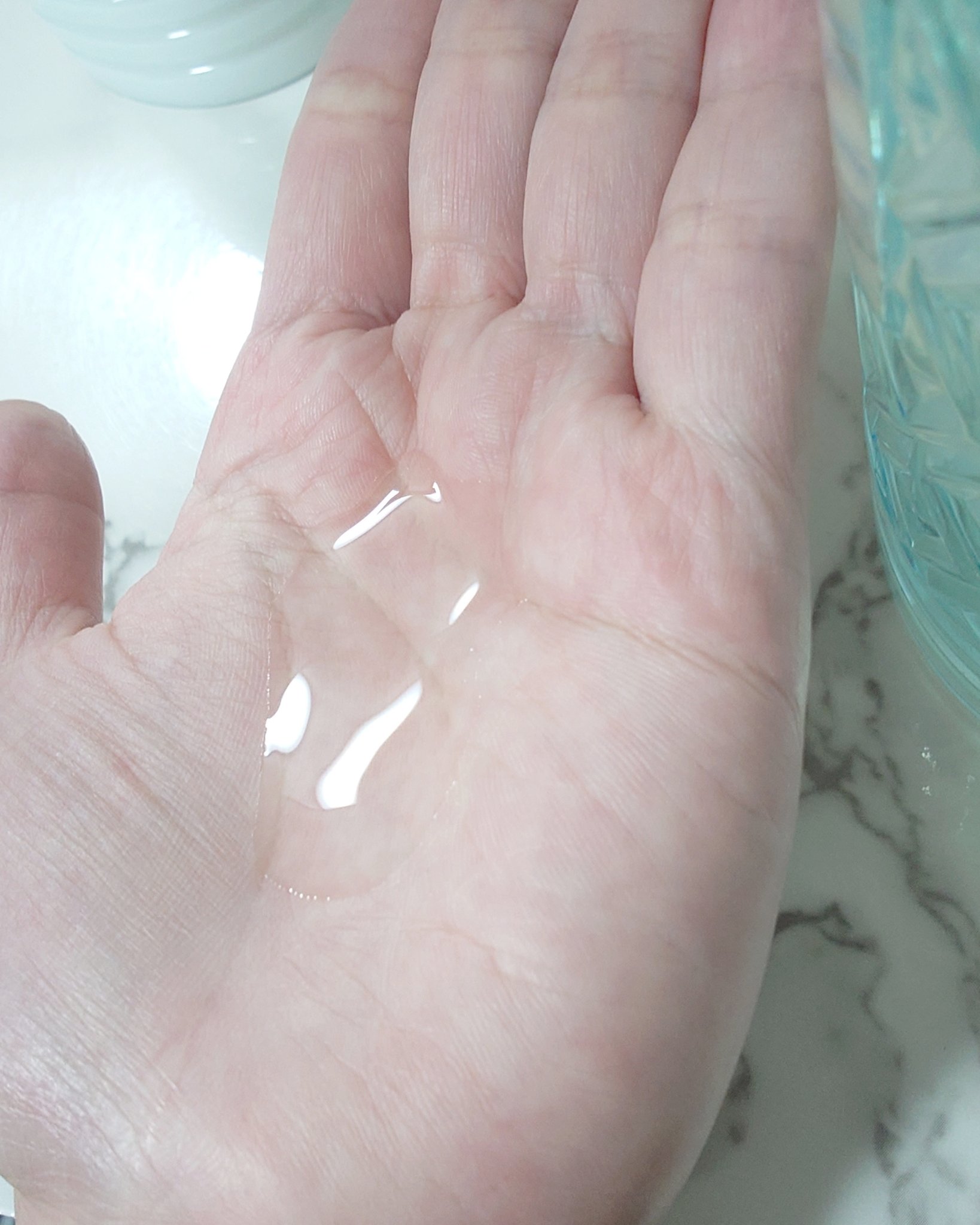 ウォーターベール スムース シャンプー／トリートメント/emplir/市販シャンプーを使ったクチコミ（2枚目）