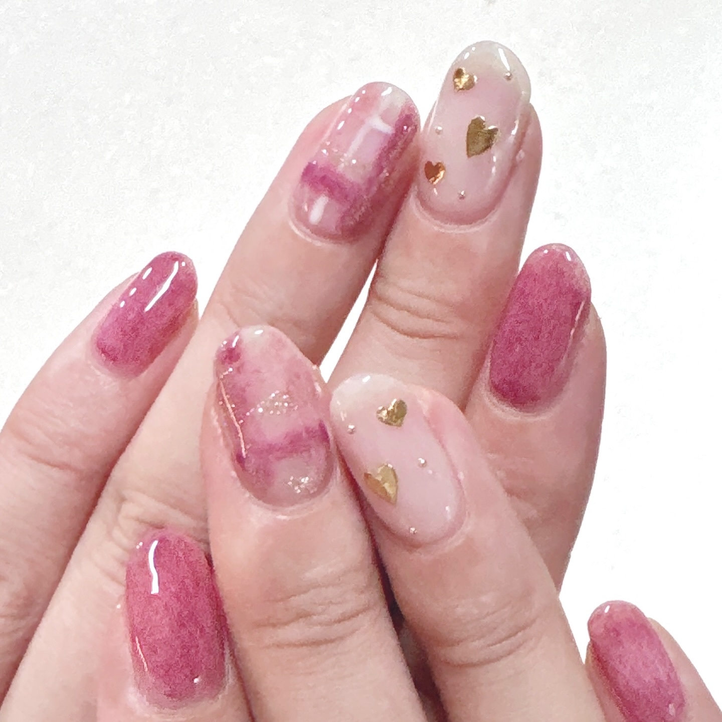 ネイルシール/セリア/ネイルシールを使ったクチコミ（1枚目）