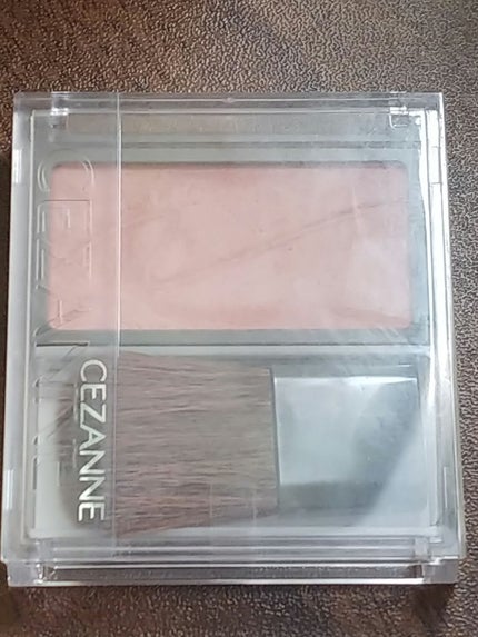 チークブラッシュ 01 フォギーローズ/CEZANNE/パウダーチークの画像