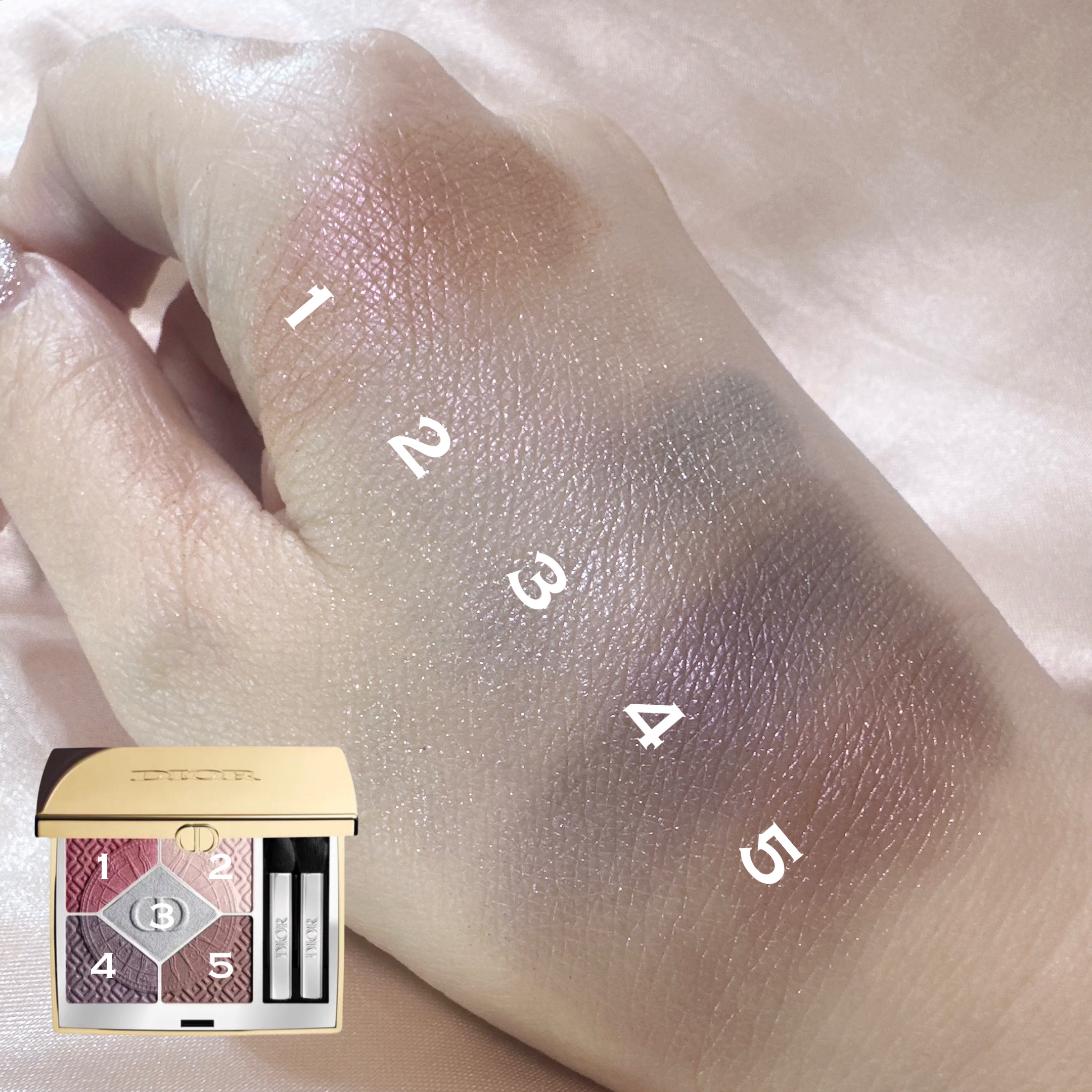 Dior サンククルール 863 ソワールドゥバル クリスマスコフレ 旧ディオールショウ サンク クルール（クリスマス コレクション 2024