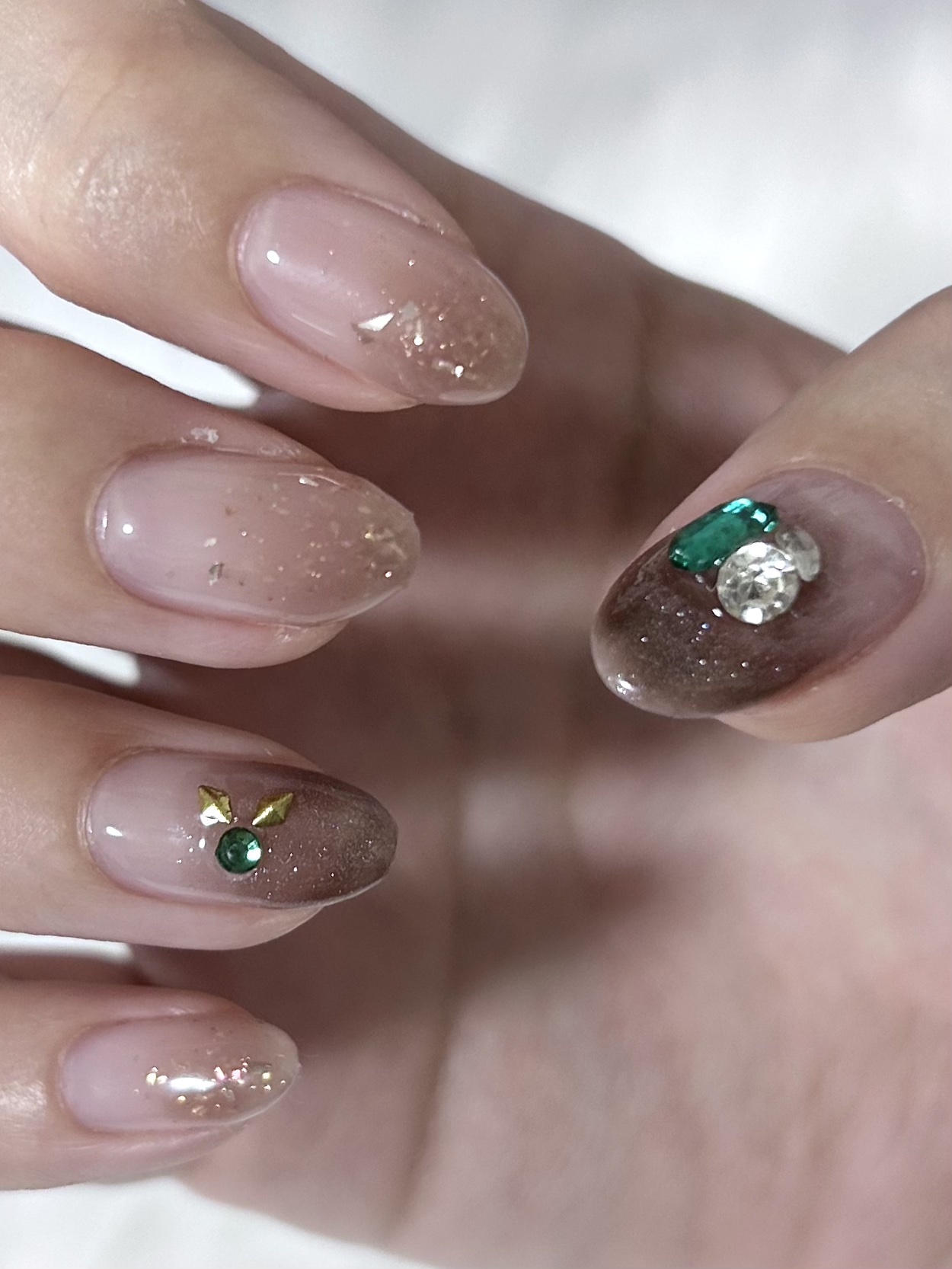 ジェルネイル（ライト対応）/セリア/ジェルネイルを使ったクチコミ（2枚目）