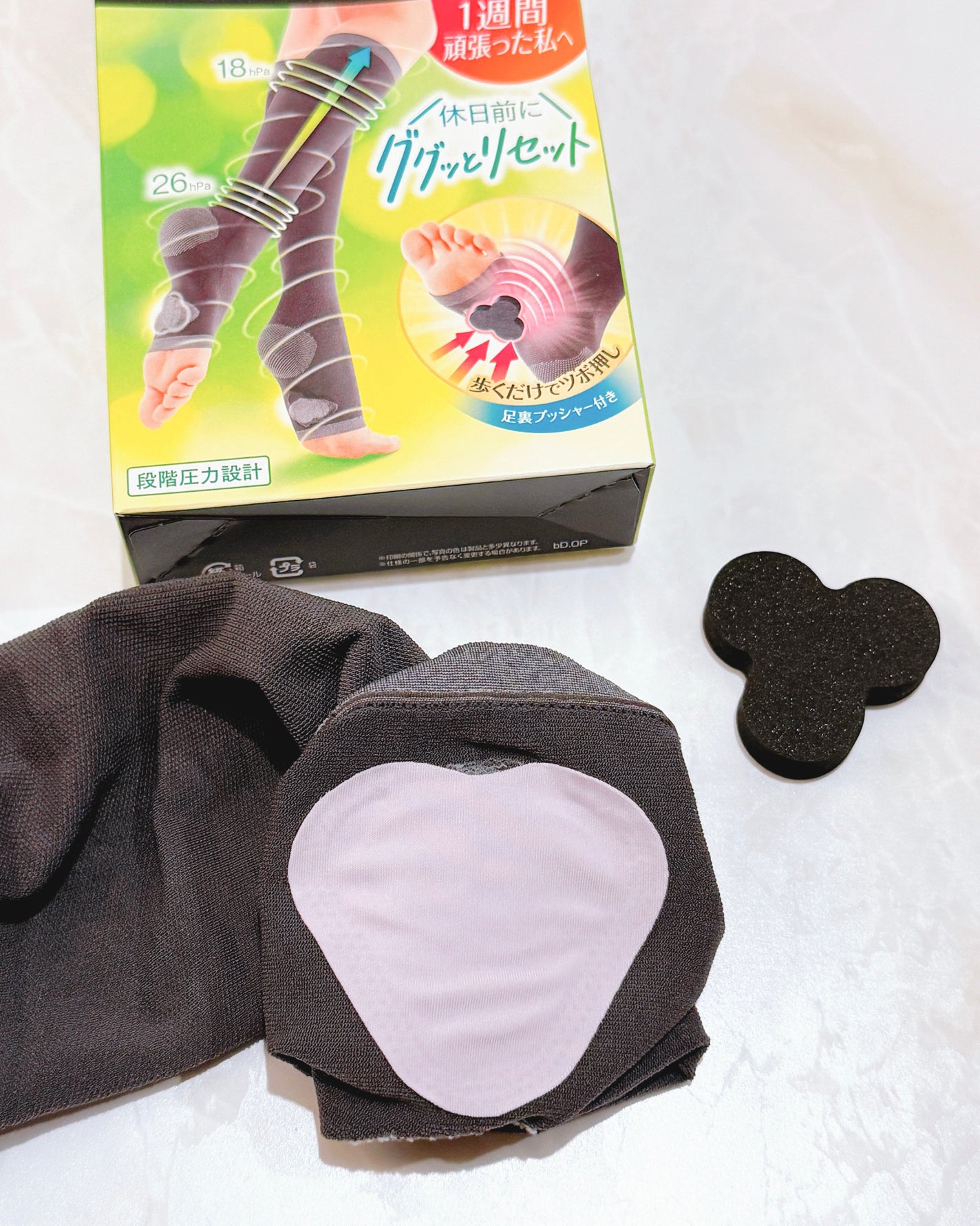 スリムウォーク® 金曜日のリセットリフレ/SLIMWALK/着圧ソックス・レギンスを使ったクチコミ(7枚目)