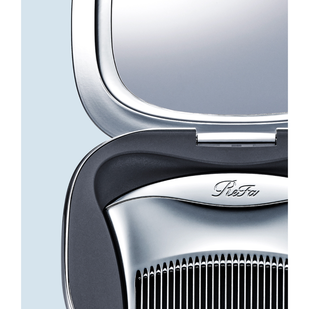 ReFaから「コーム」&「ミラー」一体型のコンパクト「ReFa MARQUISE COMPACT」が登場の画像