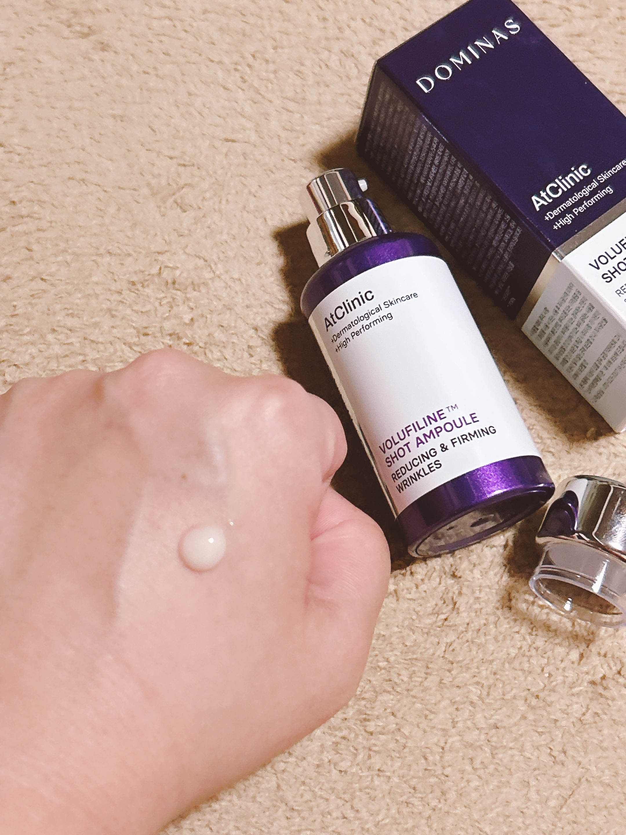 アットクリニックリンクルショットアンプル/DOMINAS/美容液を使ったクチコミ（3枚目）