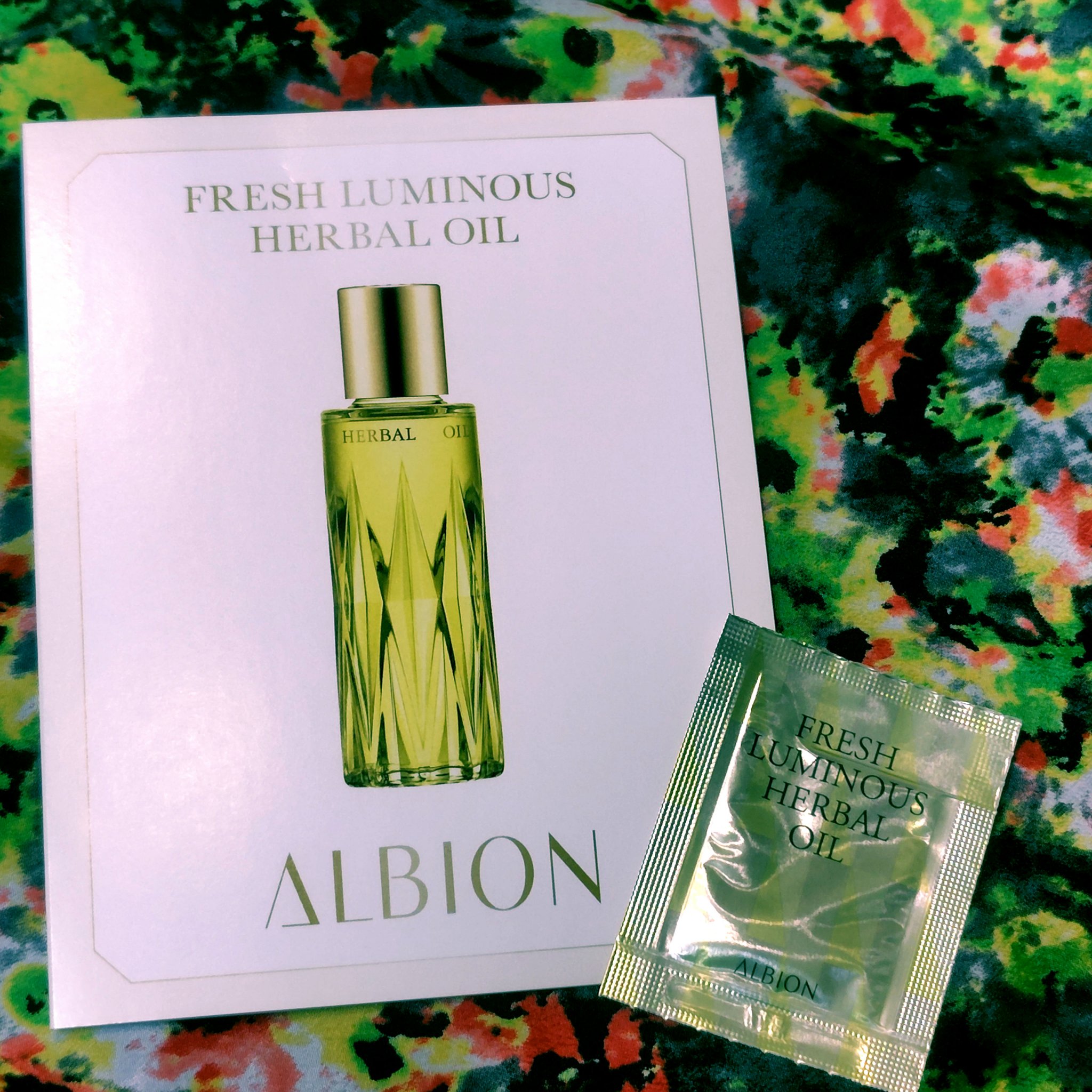 フレッシュ ルミナス ハーバルオイル/ALBION/フェイスオイルを使ったクチコミ（1枚目）