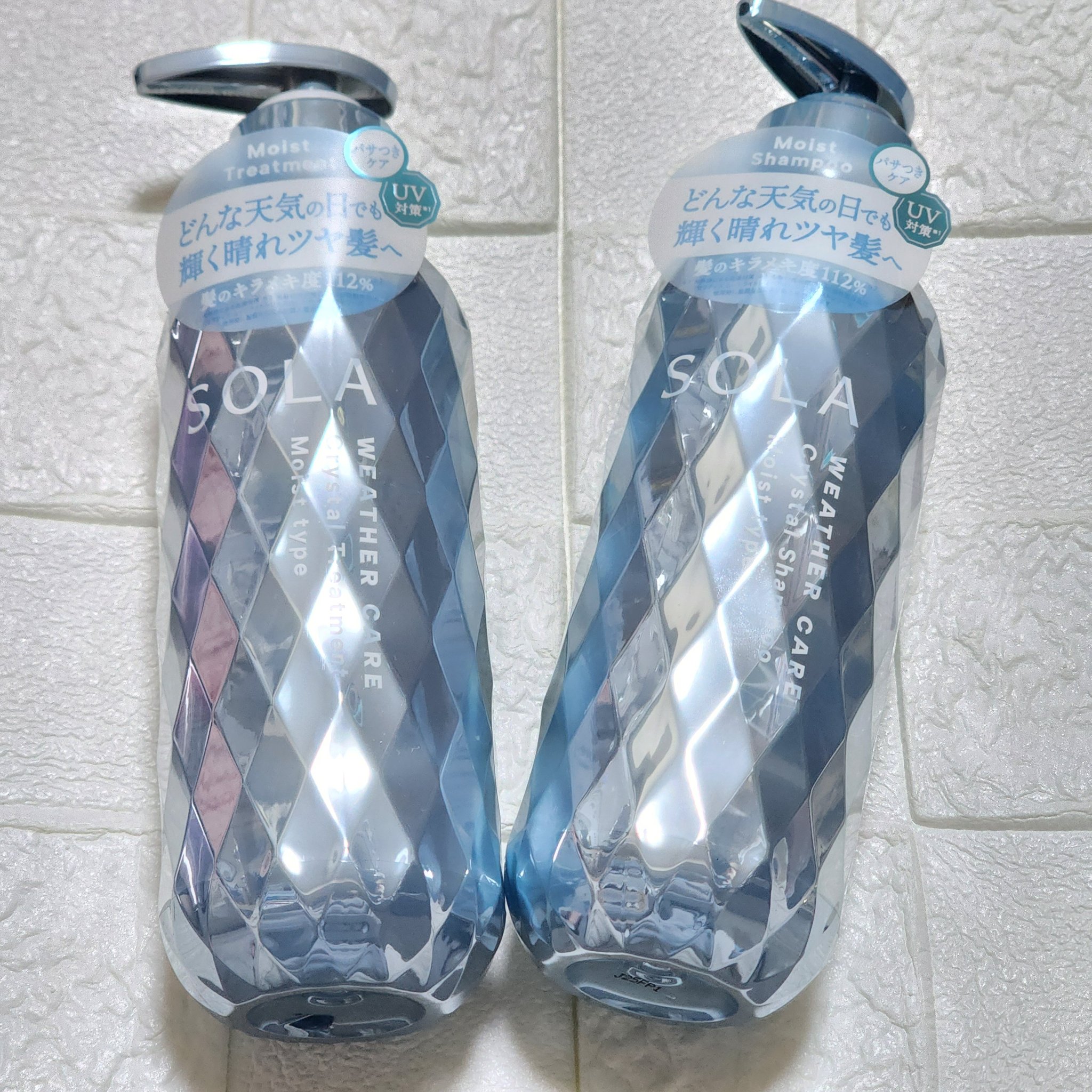 ソラ ウェザーケア クリスタル シャンプー/ヘアトリートメント モイストタイプ/SOLA WEATHER CARE/市販シャンプーを使ったクチコミ（1枚目）