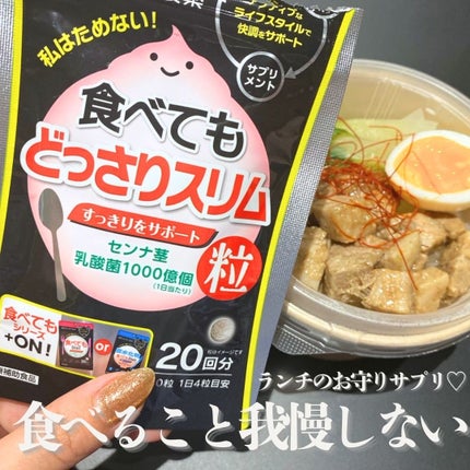 食べてもどっさりスリム/井藤漢方製薬/ボディサプリメントを使ったクチコミ(1枚目)
