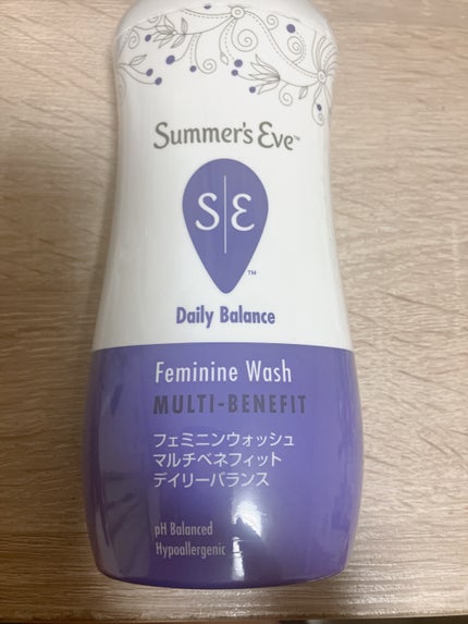 フェミニンウォッシュ マルチベネフィット デイリーバランス/Summer's Eve(サマーズイブ)/デリケートゾーンケアを使ったクチコミ(1枚目)