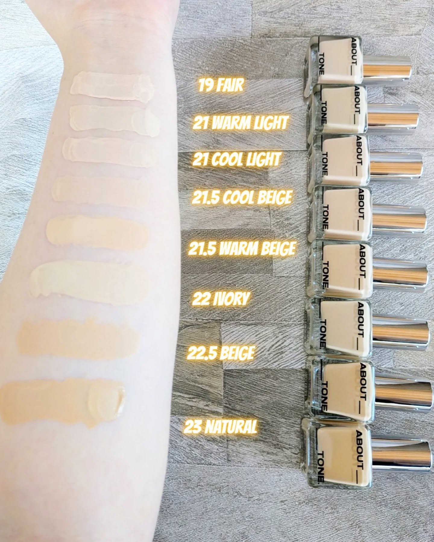 スキンレイヤーフィットファンデーション/ABOUT TONE/リキッドファンデーションを使ったクチコミ（3枚目）