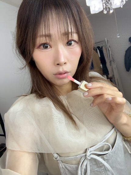 キスキス ビー グロウ オイル/GUERLAIN/リップグロスを使ったクチコミ(6枚目)