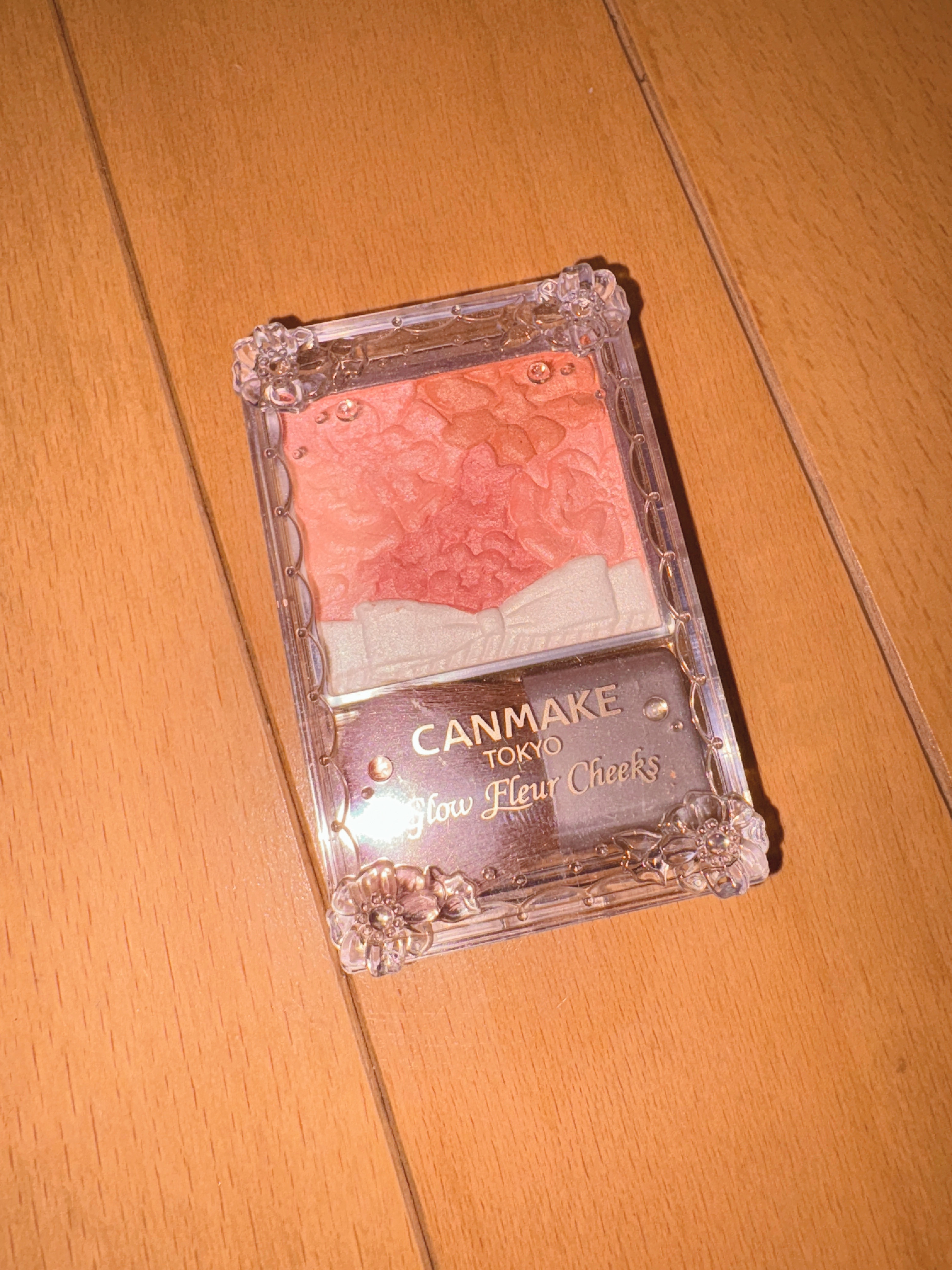 グロウフルールチークス/キャンメイク/パウダーチークを使ったクチコミ（1枚目）