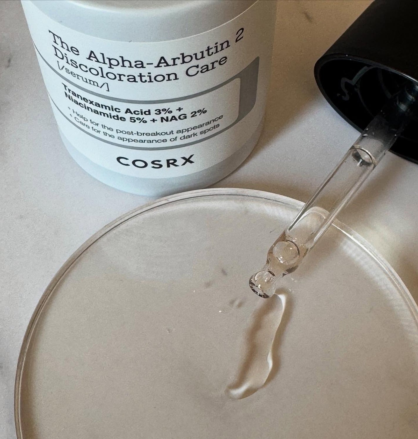 RXザ・アルファアルブチン2 ニキビ跡ケアセラム/COSRX/美容液を使ったクチコミ(2枚目)