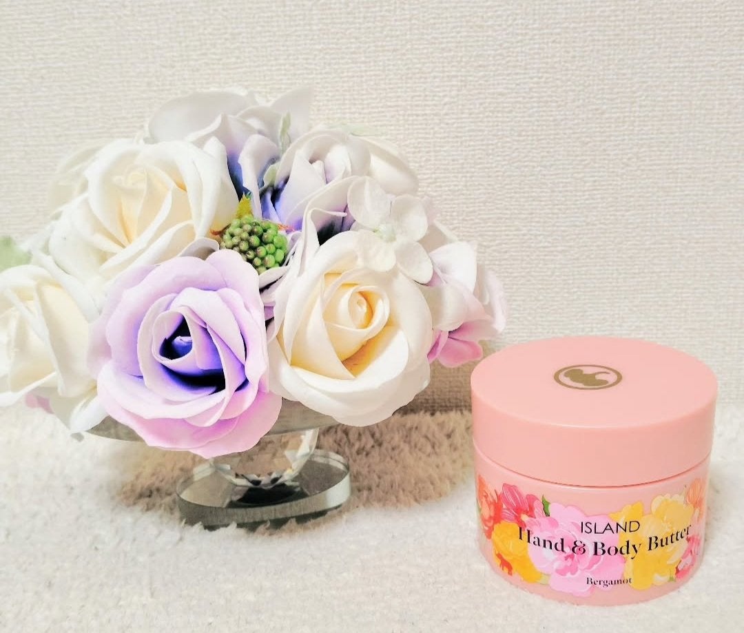 ハンド&ボディバター ベルガモット/ISLAND/ボディクリームを使ったクチコミ(1枚目)