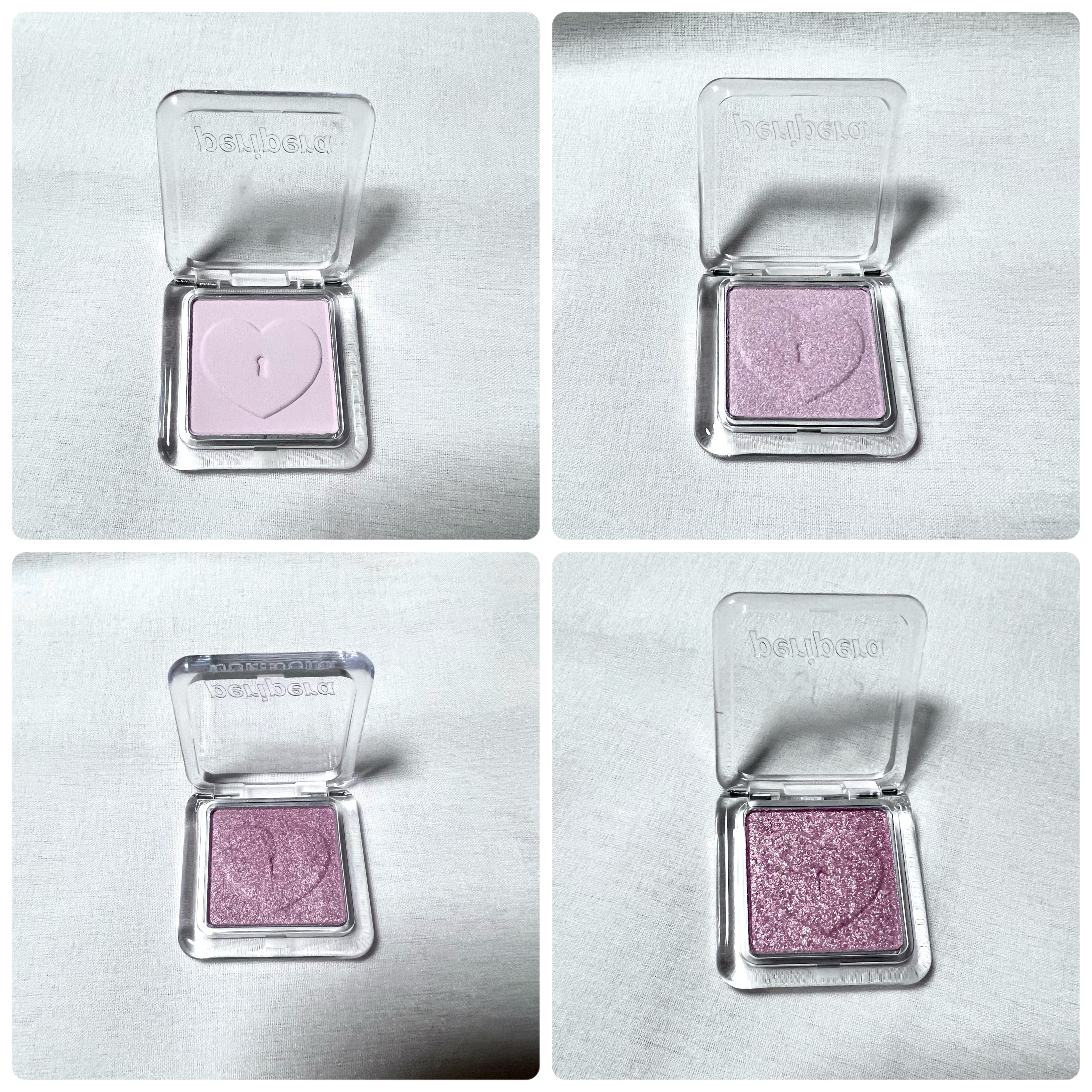 ハート ポケット シングル/PERIPERA/単色アイシャドウを使ったクチコミ（2枚目）