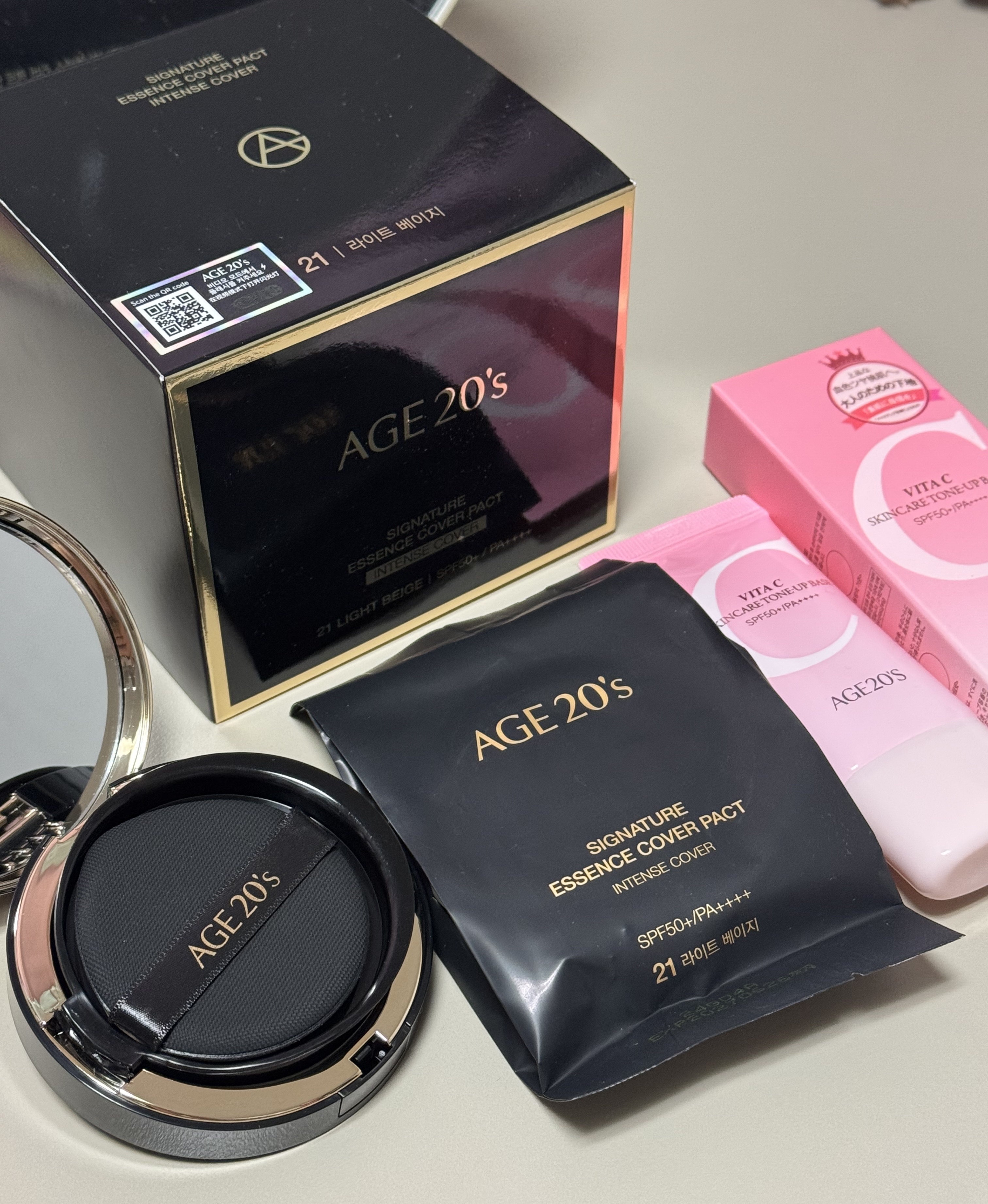 SIGNATURE ESSENCE COVER PACT　/AGE20’s/クリーム・エマルジョンファンデーションを使ったクチコミ（2枚目）