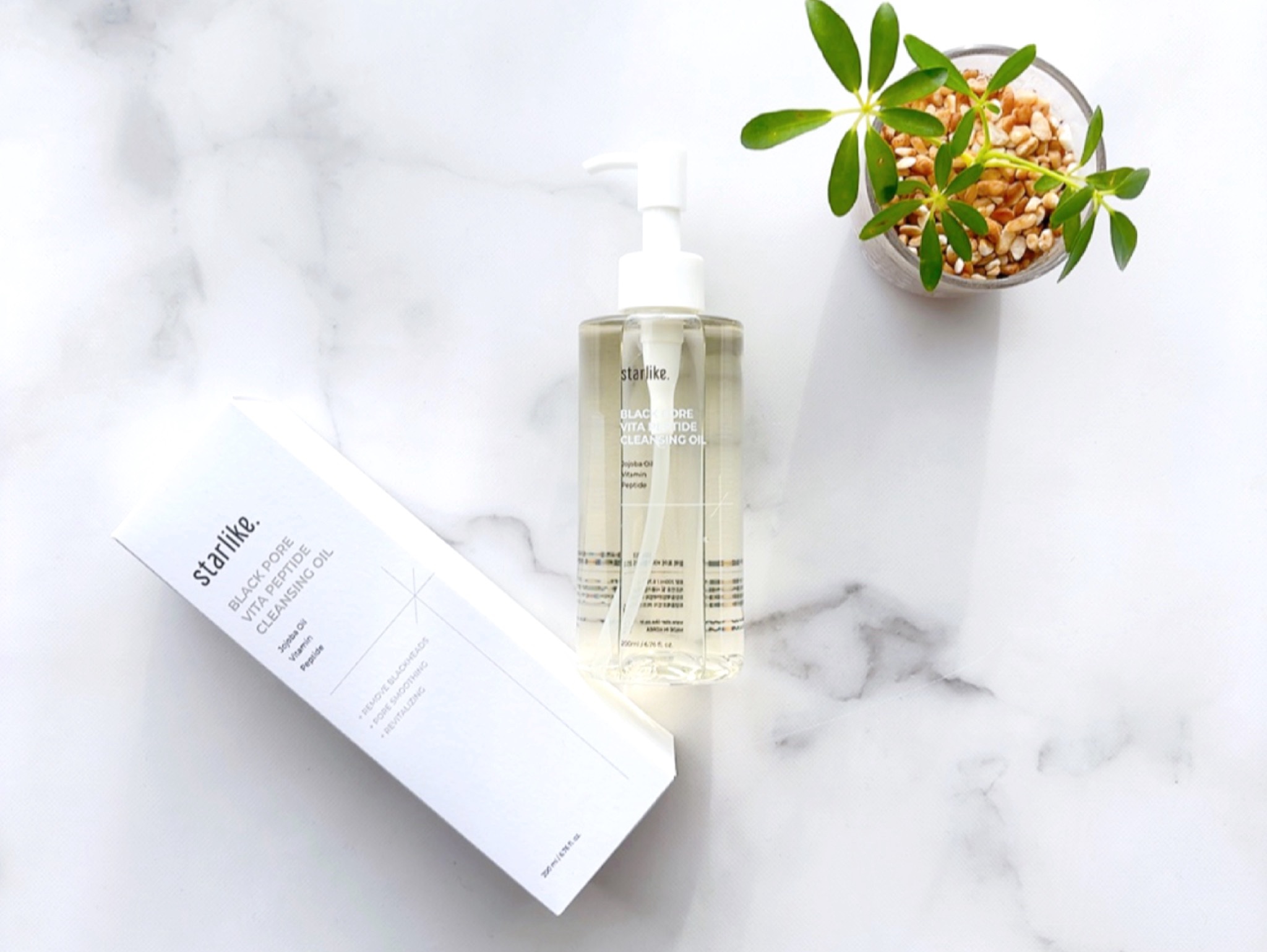 ブラックポアビタペプチドクレンジングオイル/STARLIKE/オイルクレンジングを使ったクチコミ（1枚目）