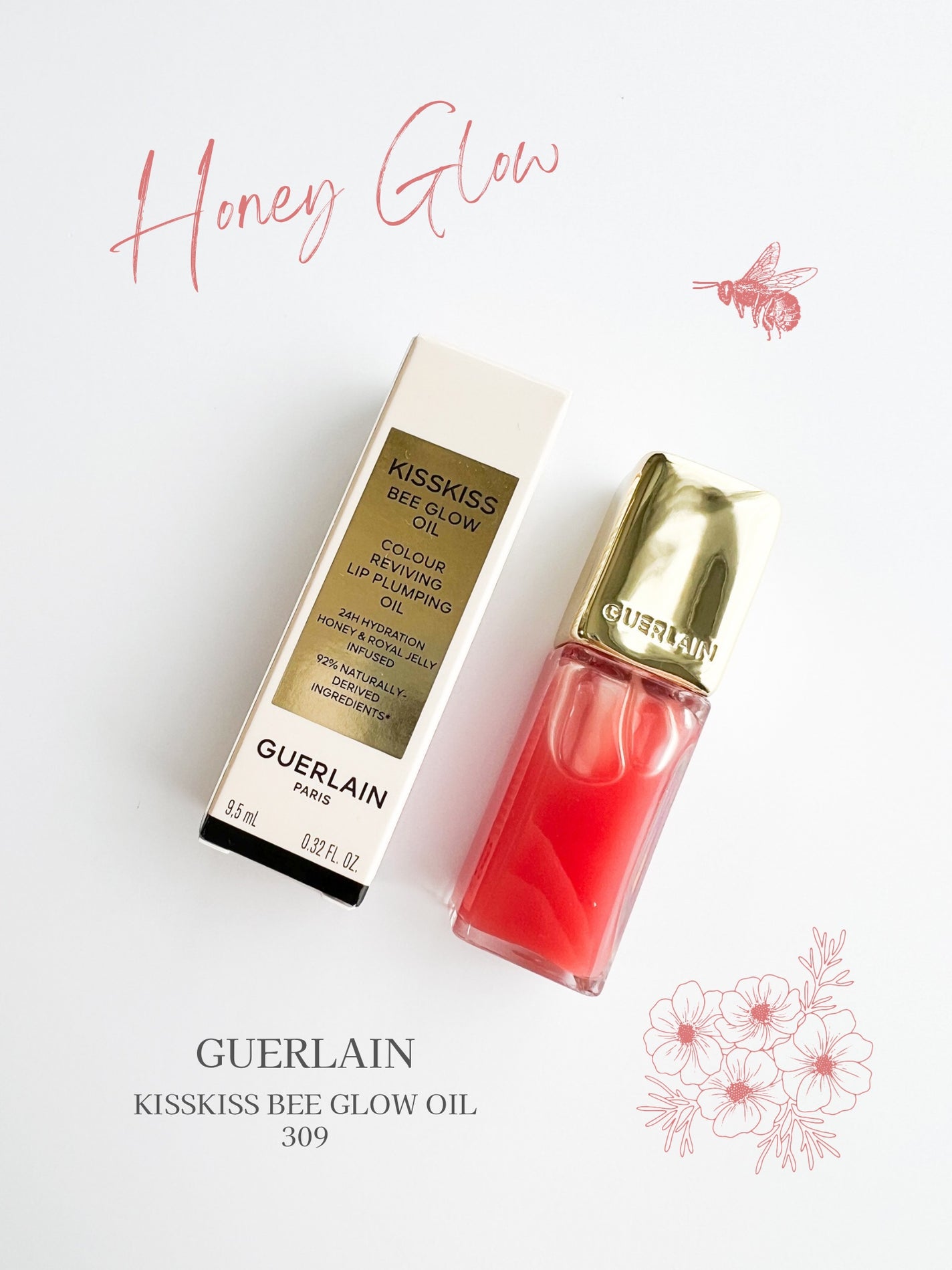 キスキス ビー グロウ オイル/GUERLAIN/リップグロスを使ったクチコミ(4枚目)